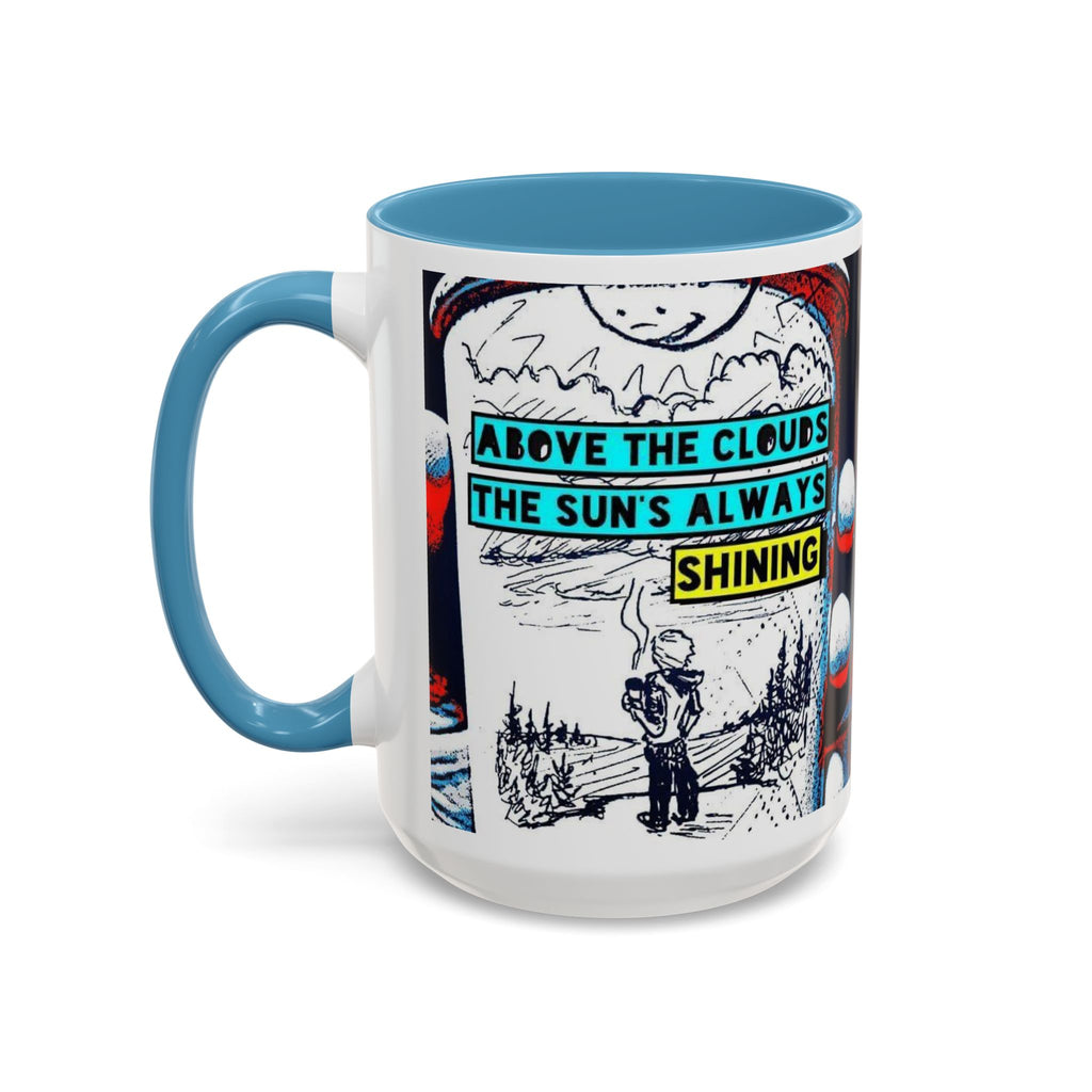 Above the Clouds Accent Ceramic Mug (11/15oz)