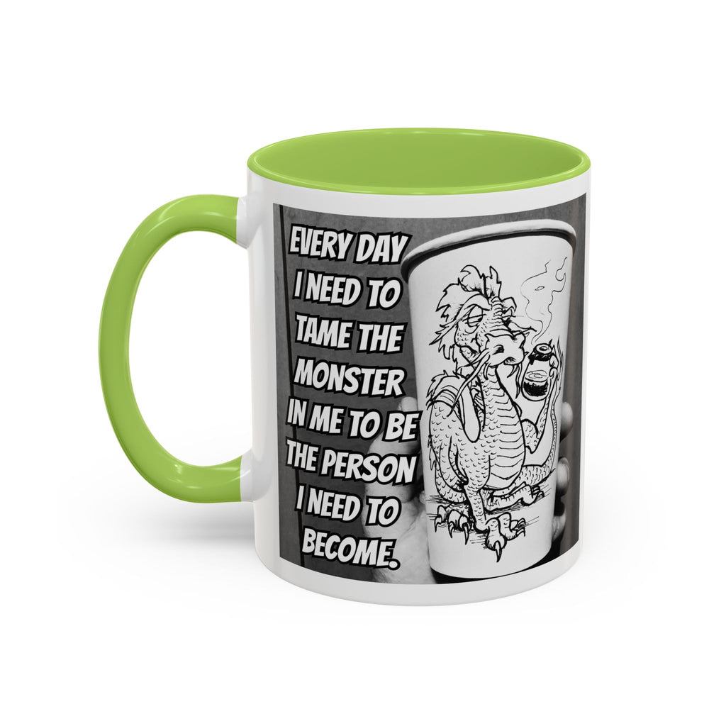 Tame the Monster Accent Ceramic Mug (11/15oz)