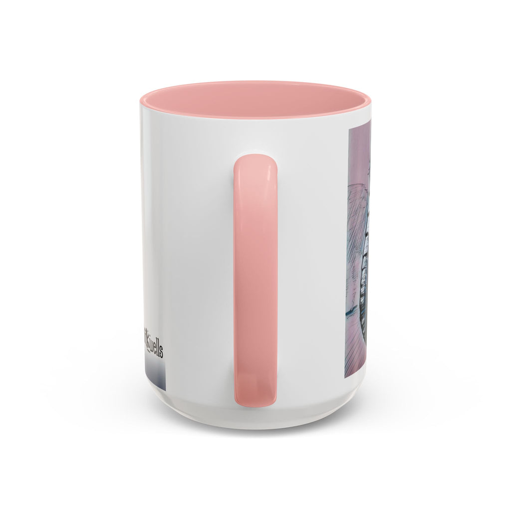 Elephant loves Coffee Accent Ceramic Mug (11/15oz)