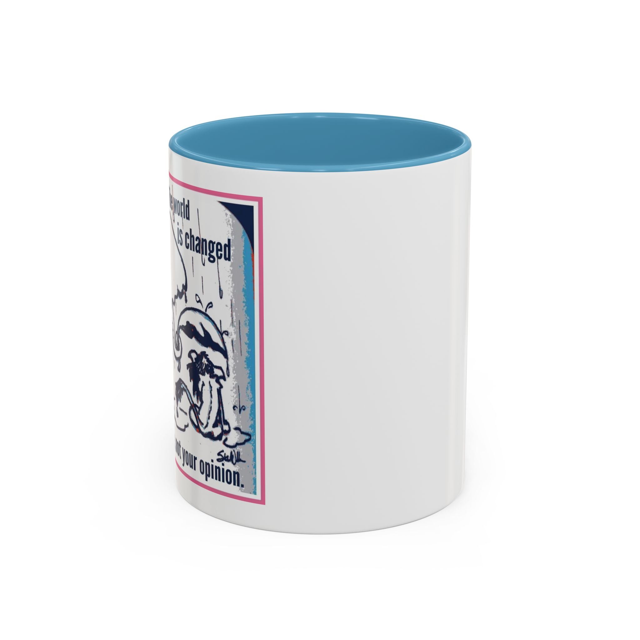 How the World is Changed Accent Ceramic Mug (11/15oz)