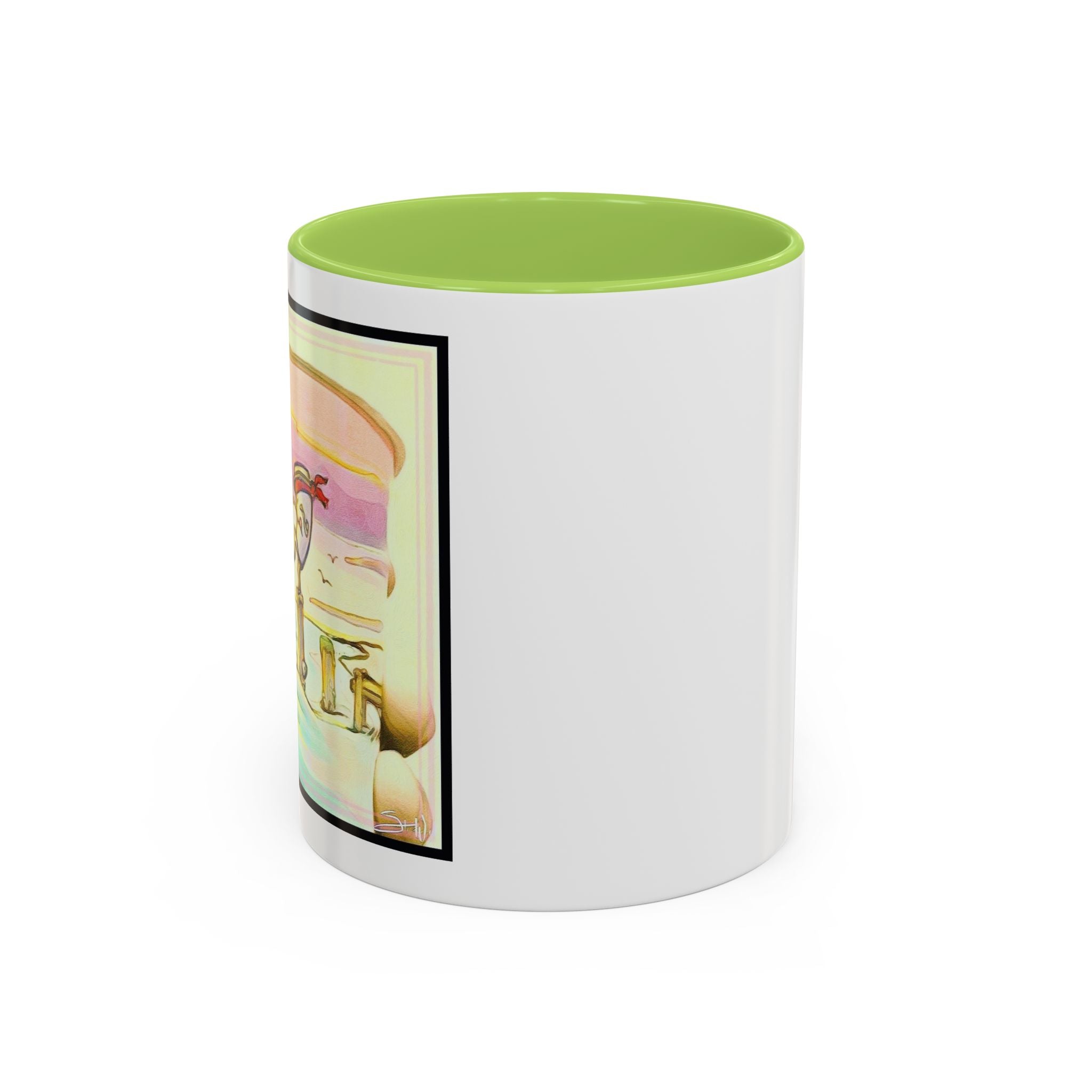 Karate Kickin' in Accent Ceramic Mug (11/15oz)