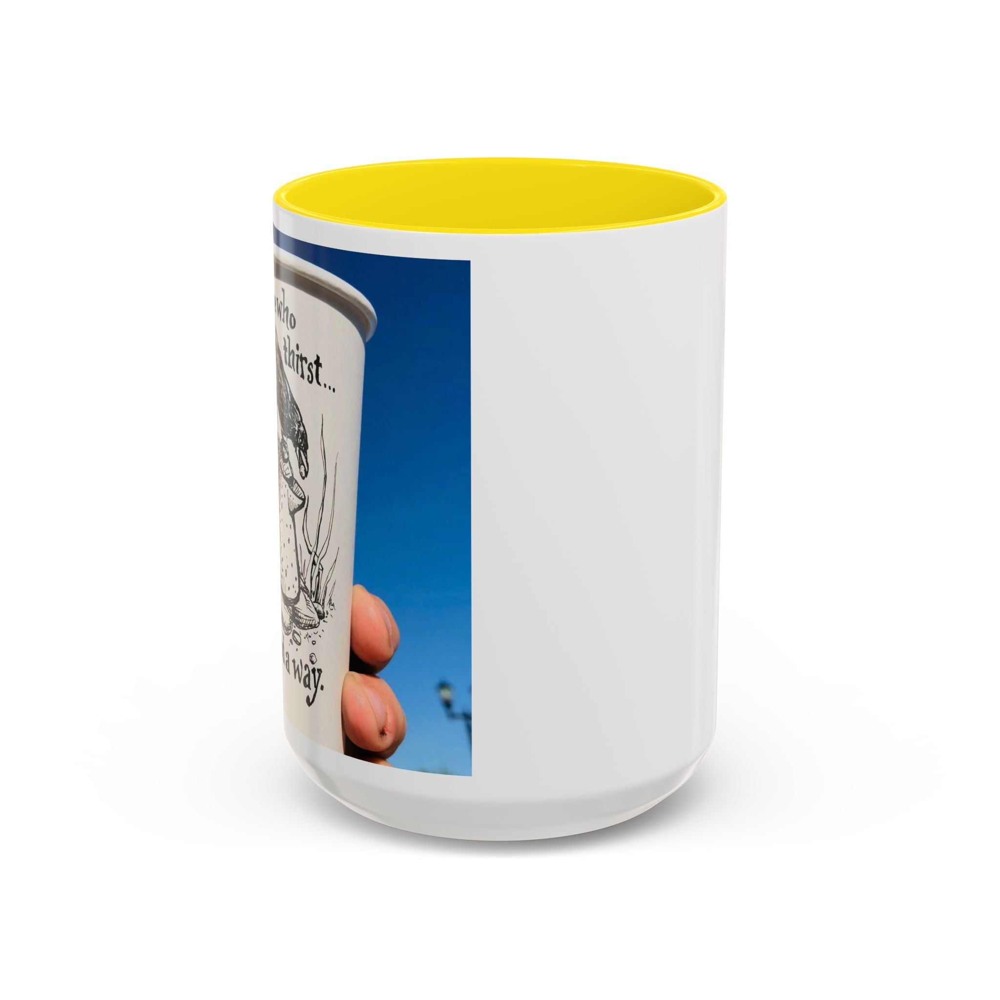 Those Who Thirst Crow Accent Ceramic Mug (11/15oz)