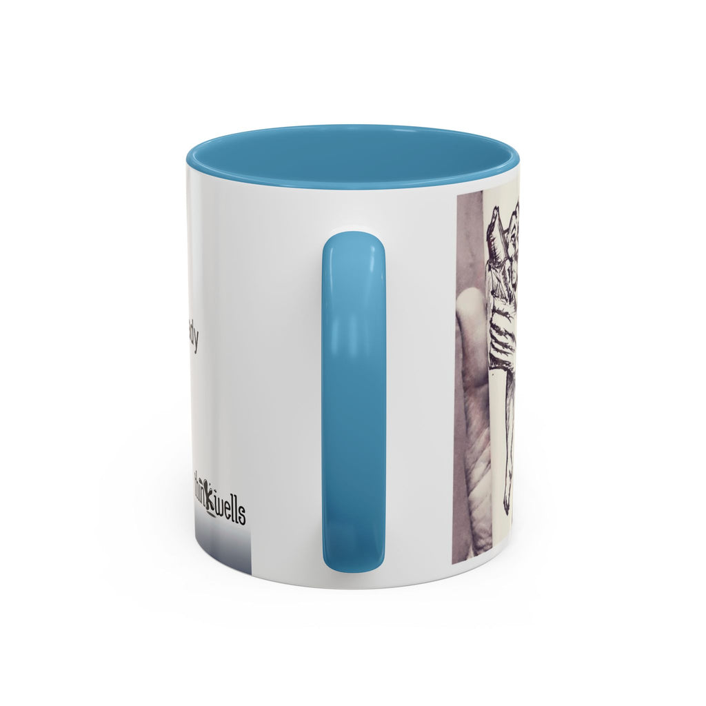 Coffee Ready Lion Accent Ceramic Mug (11/15oz)