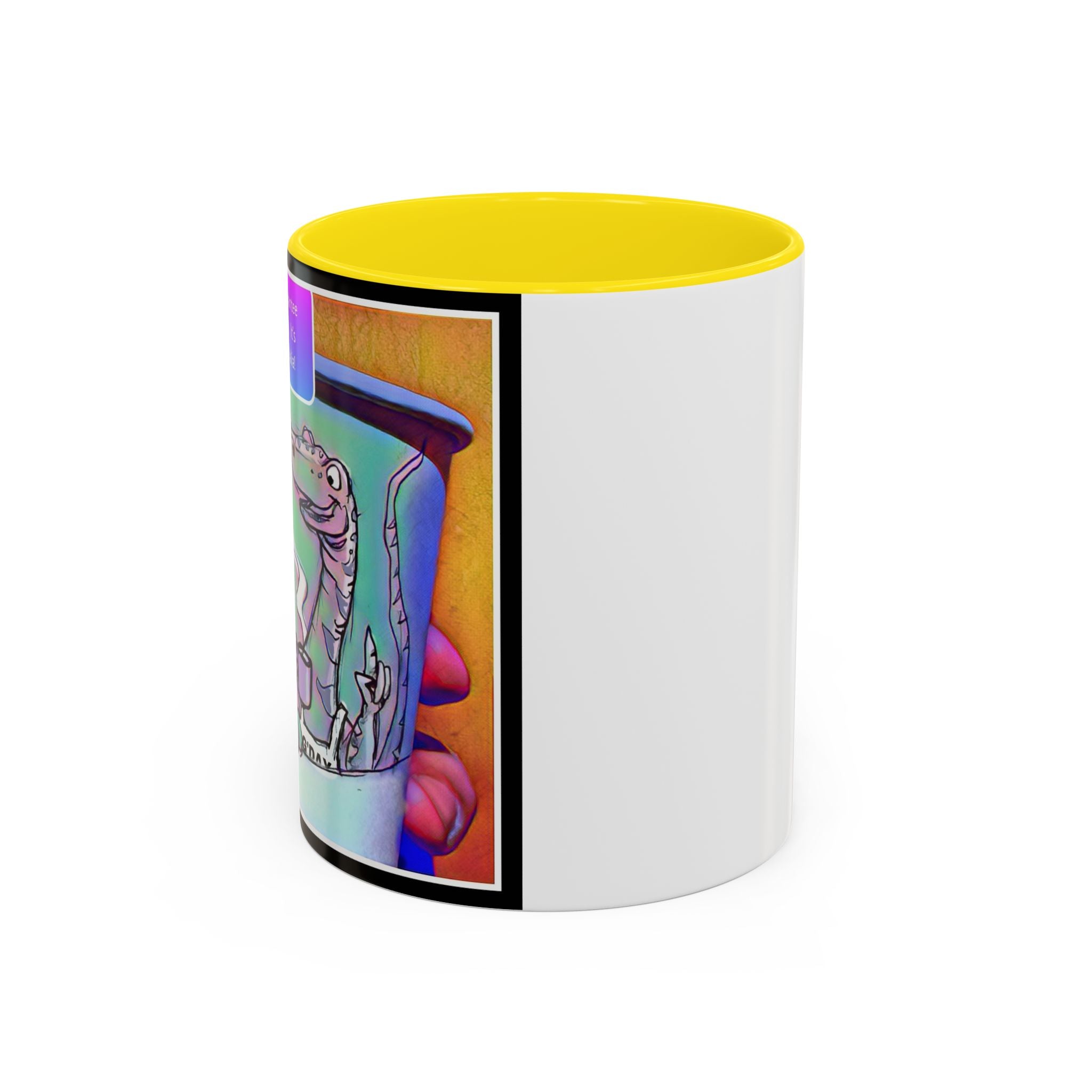 Tomorrow in Aus Dino Accent Ceramic Mug (11/15oz)