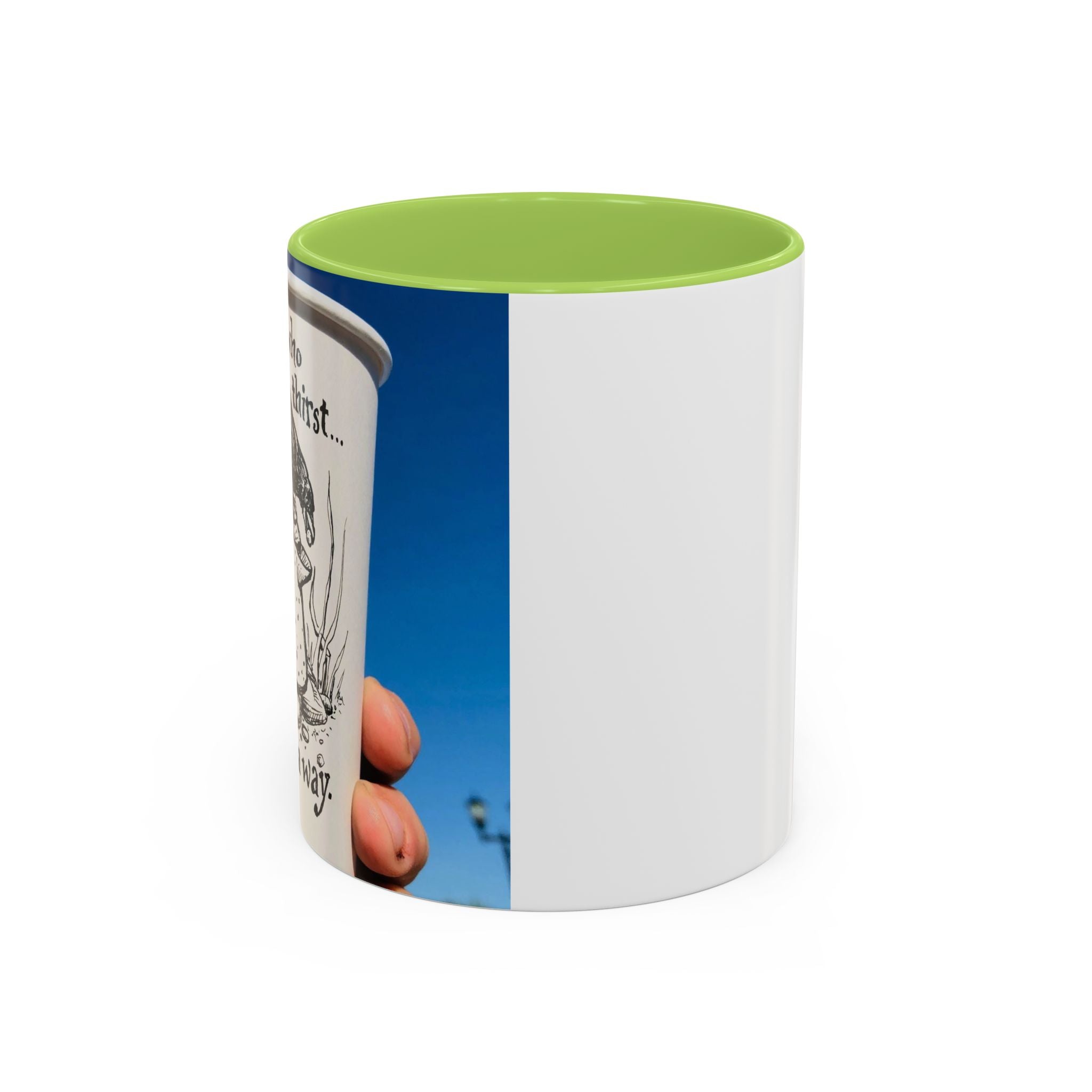 Those Who Thirst Crow Accent Ceramic Mug (11/15oz)