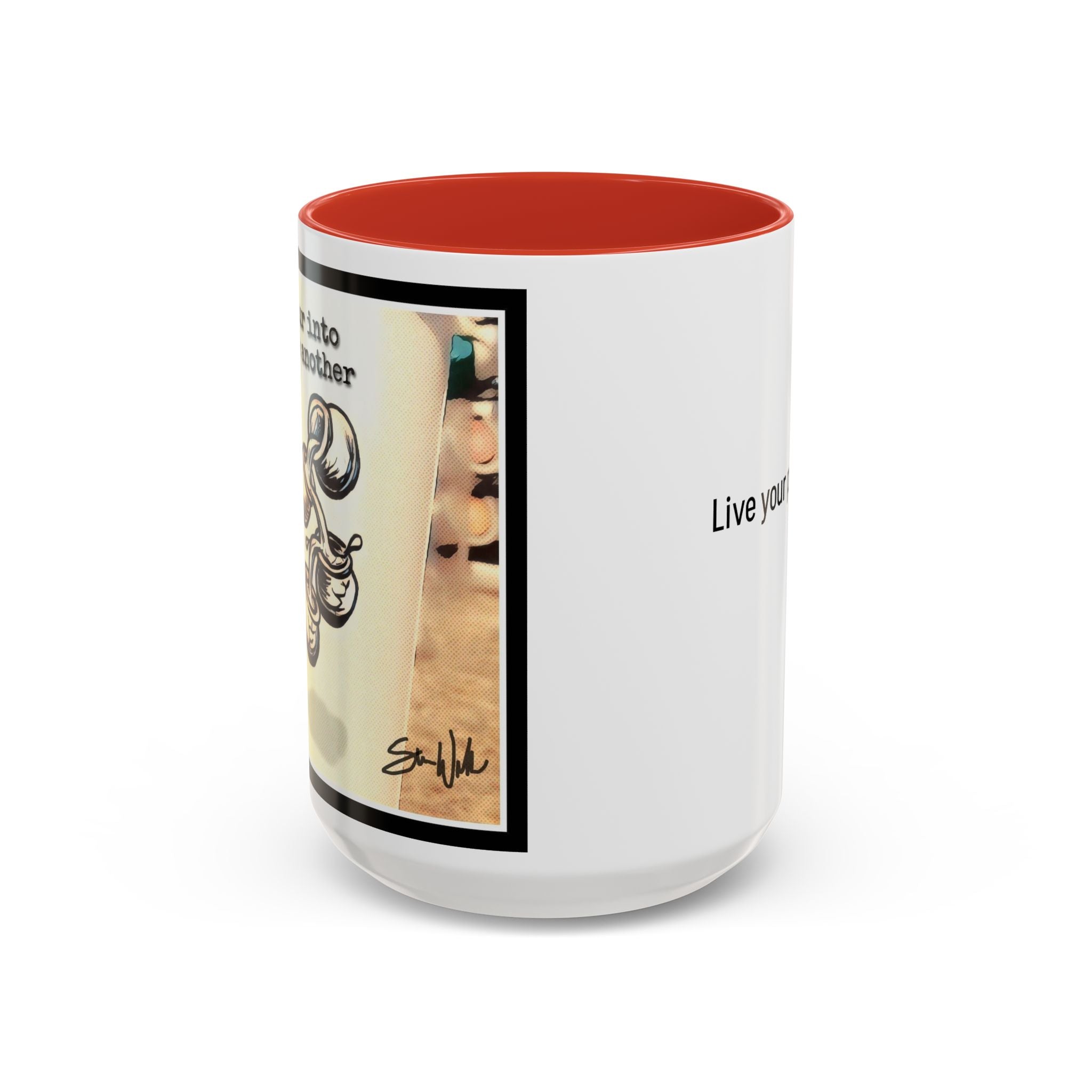 Pour into Others Accent Ceramic Mug (11/15oz)