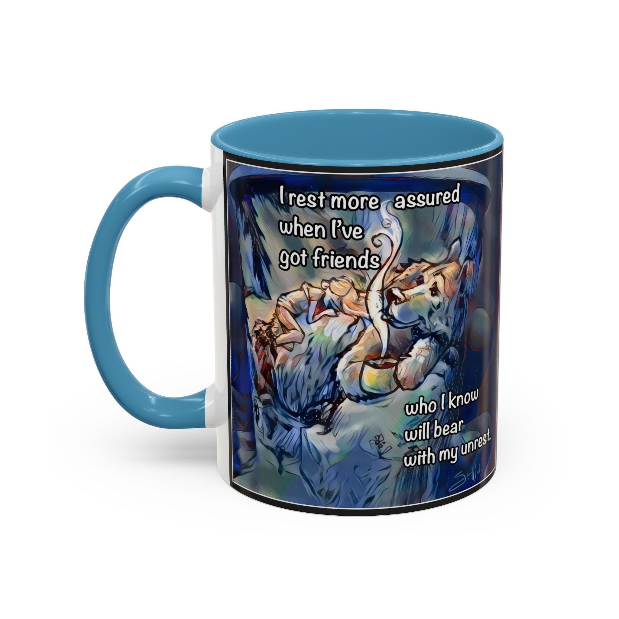 Bear Unrest Accent Ceramic Mug (11/15oz)