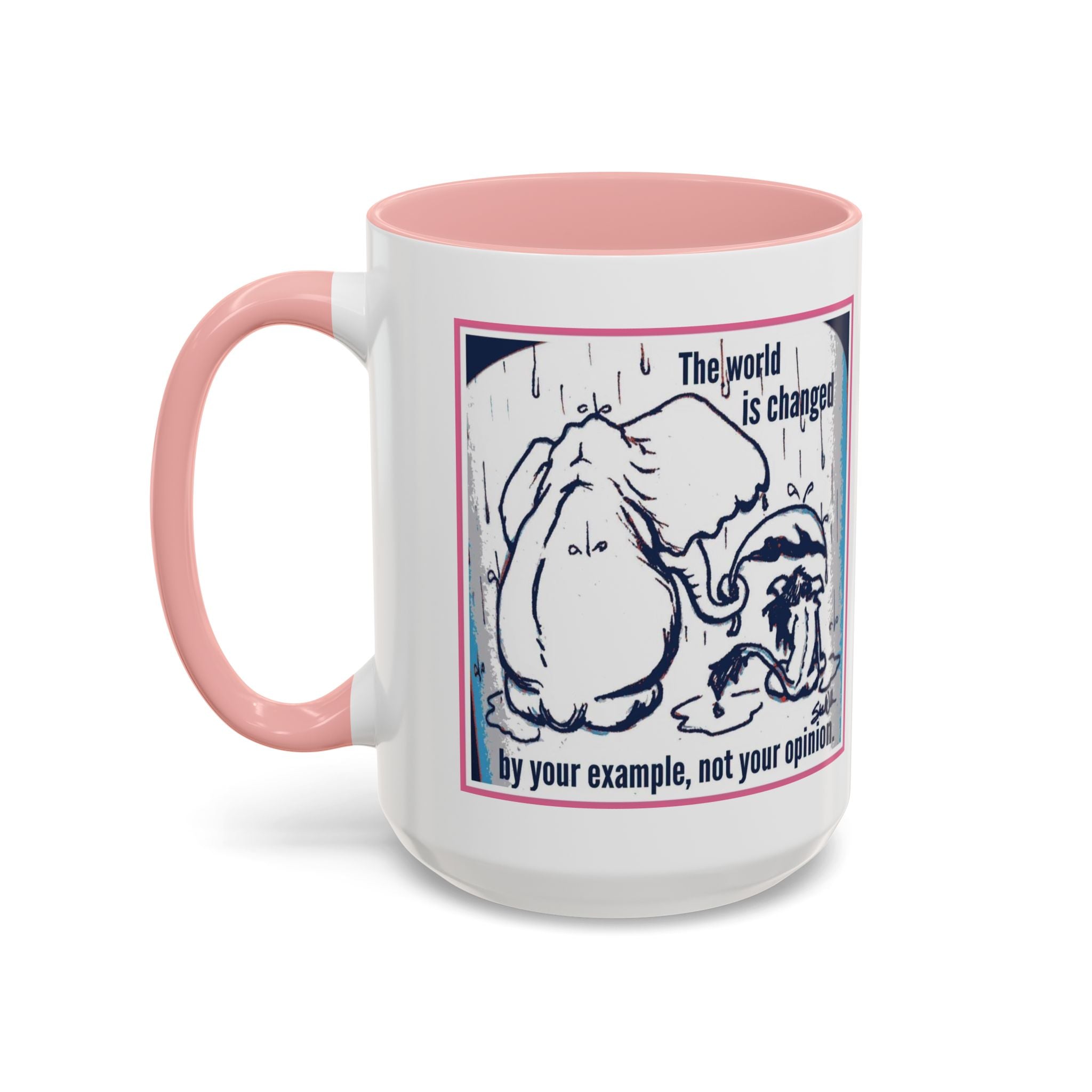 How the World is Changed Accent Ceramic Mug (11/15oz)