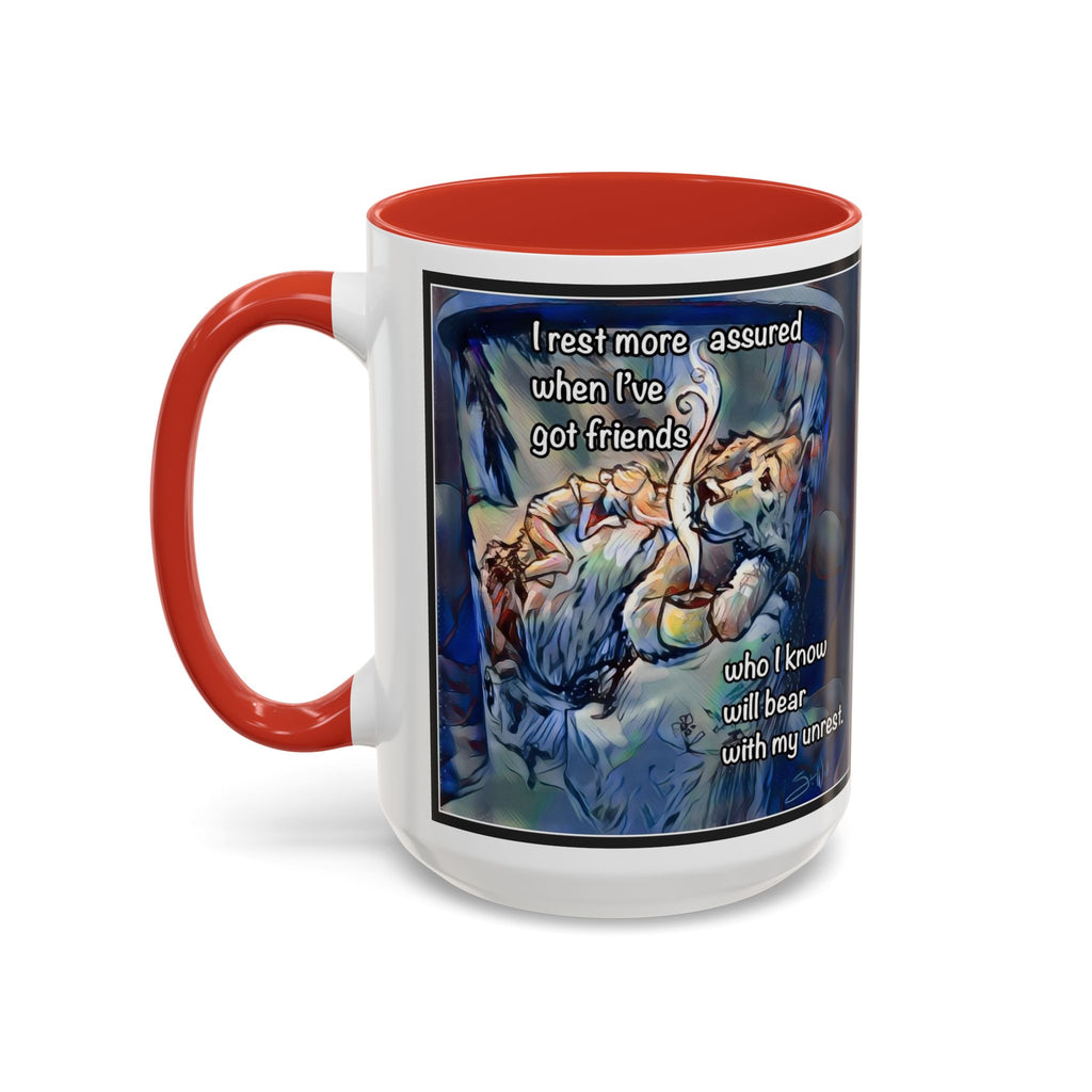 Bear Unrest Accent Ceramic Mug (11/15oz)