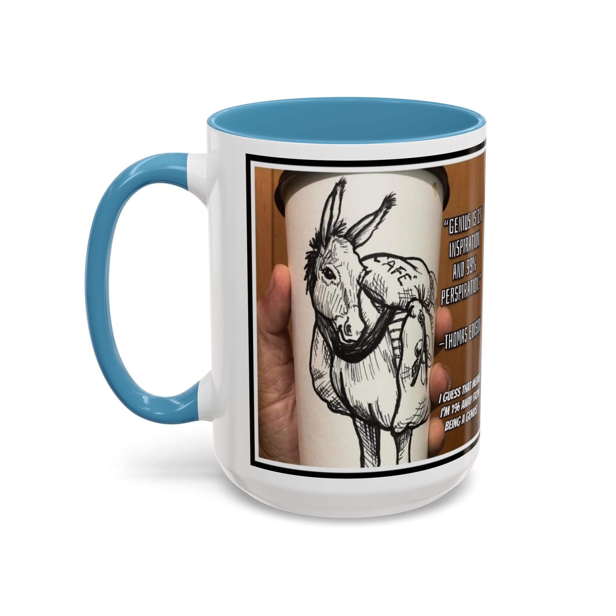 Genius Packmule Accent Ceramic Mug (11/15oz)