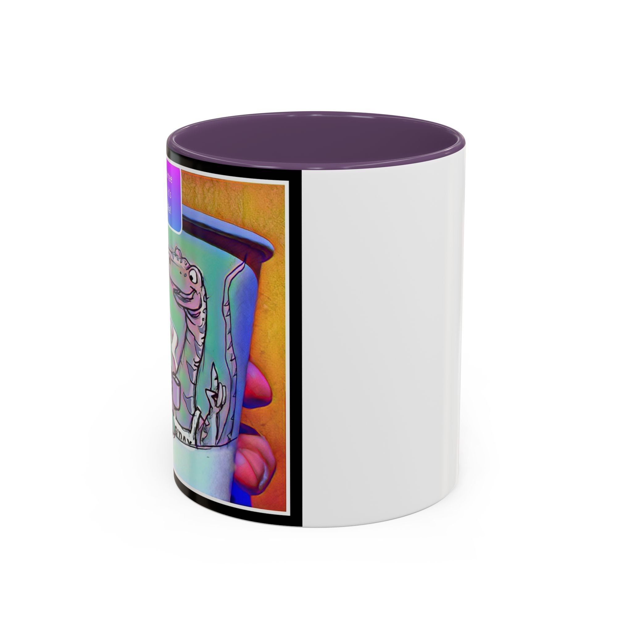 Tomorrow in Aus Dino Accent Ceramic Mug (11/15oz)