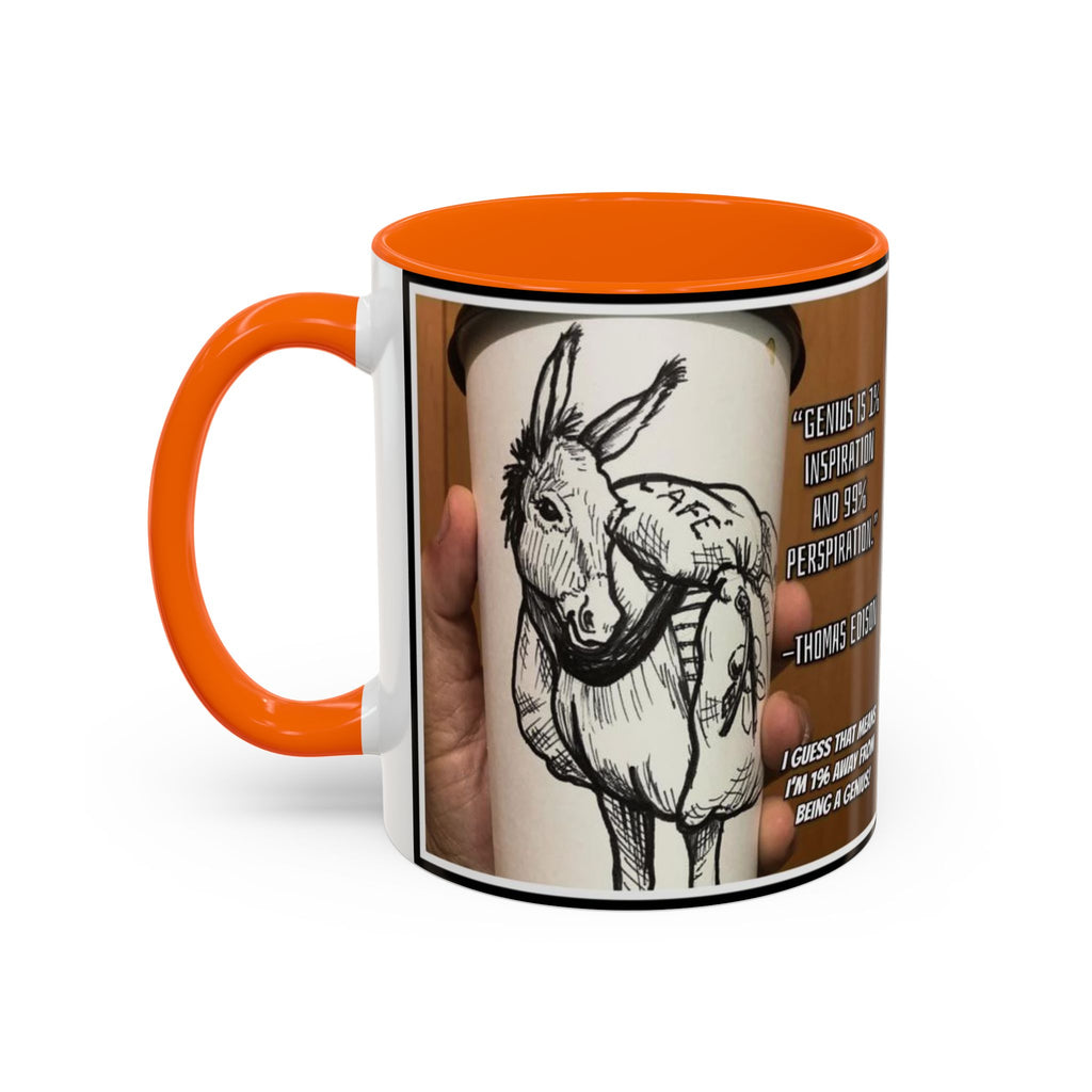 Genius Packmule Accent Ceramic Mug (11/15oz)