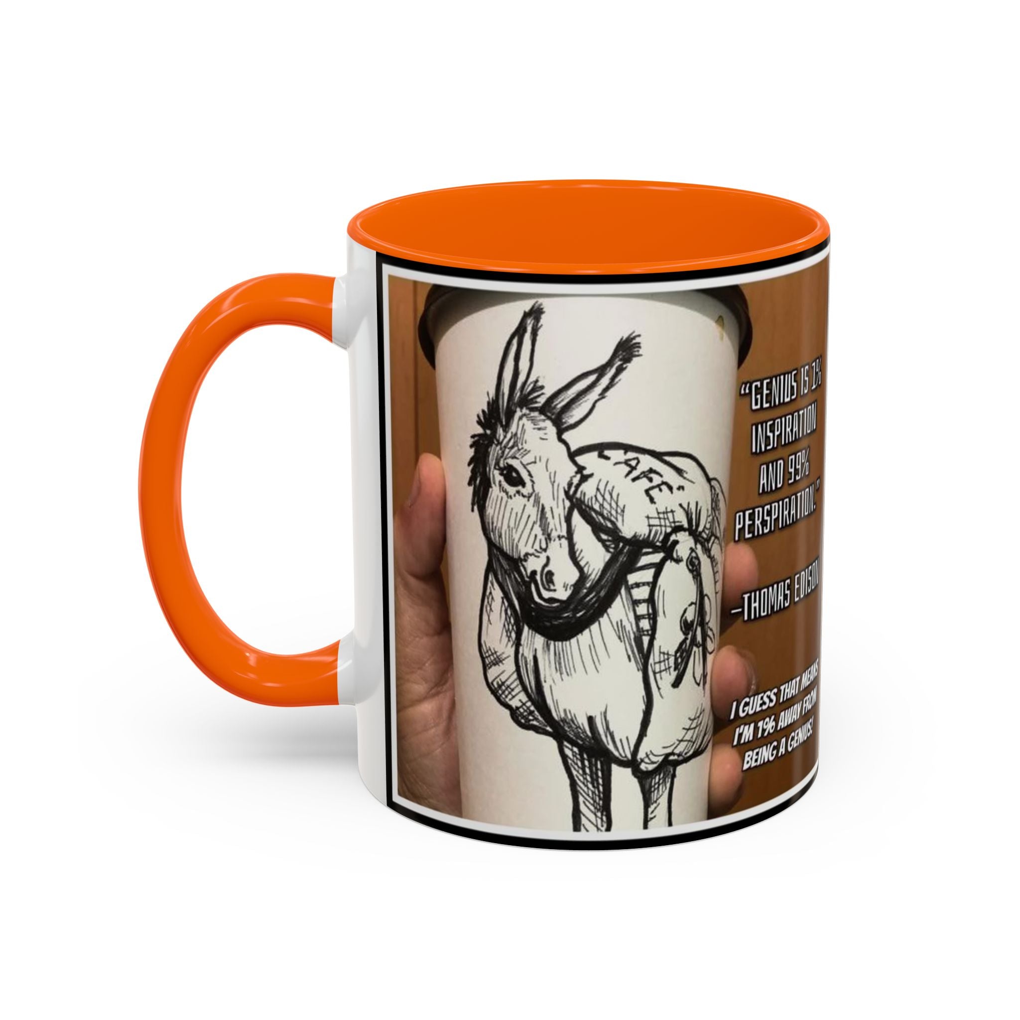 Genius Packmule Accent Ceramic Mug (11/15oz)