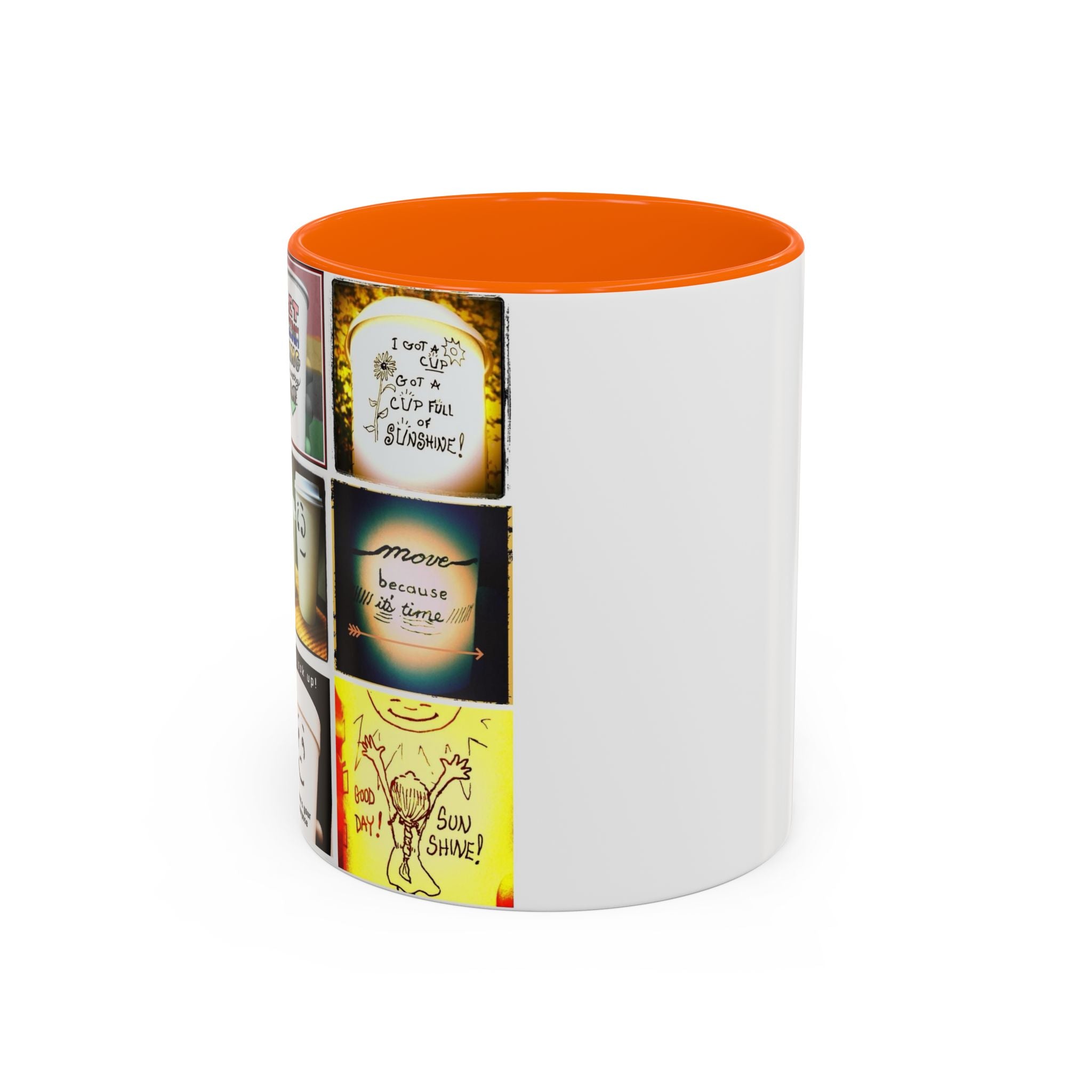 Be a Barnabus Collage Accent Ceramic Mug (11/15oz)
