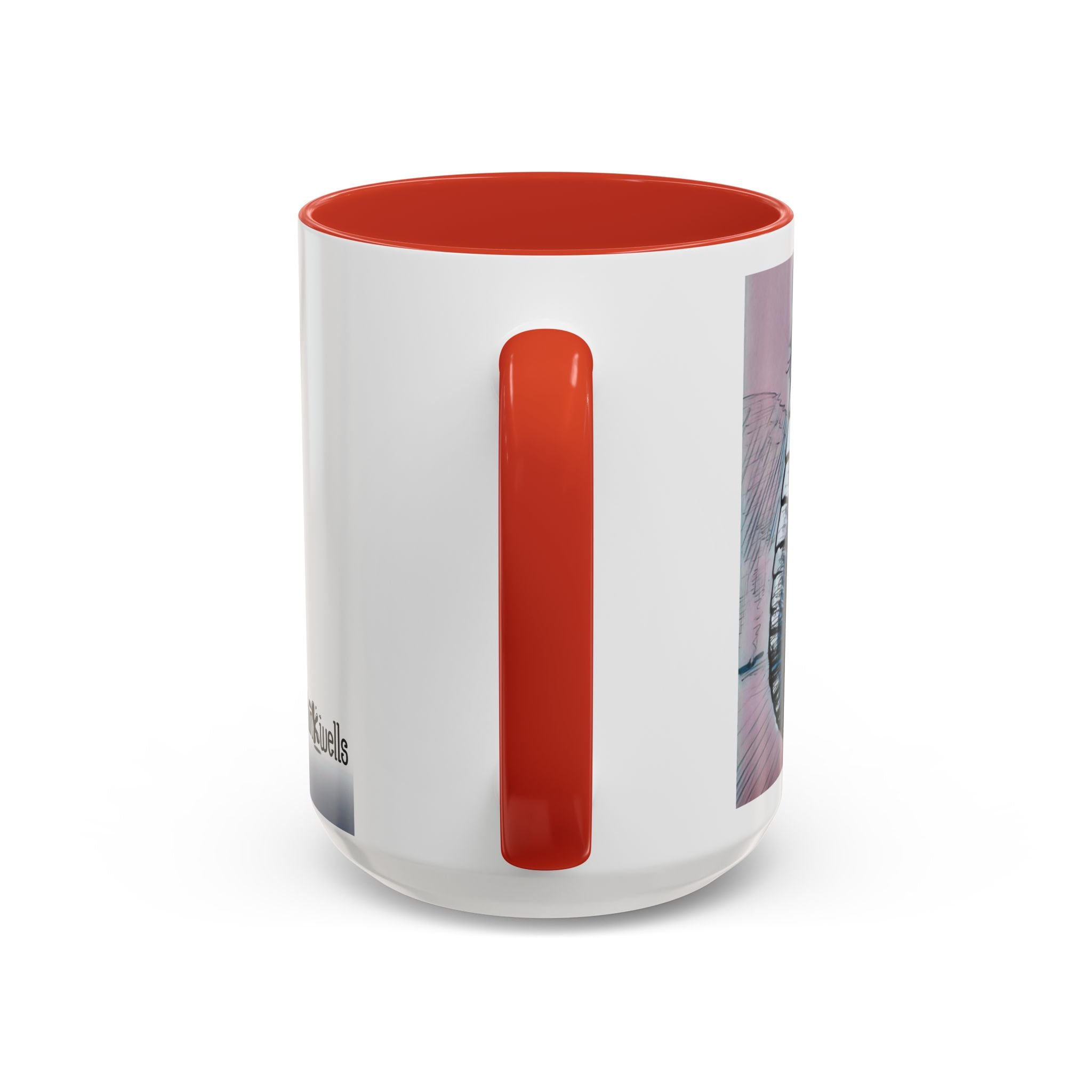 Elephant loves Coffee Accent Ceramic Mug (11/15oz)