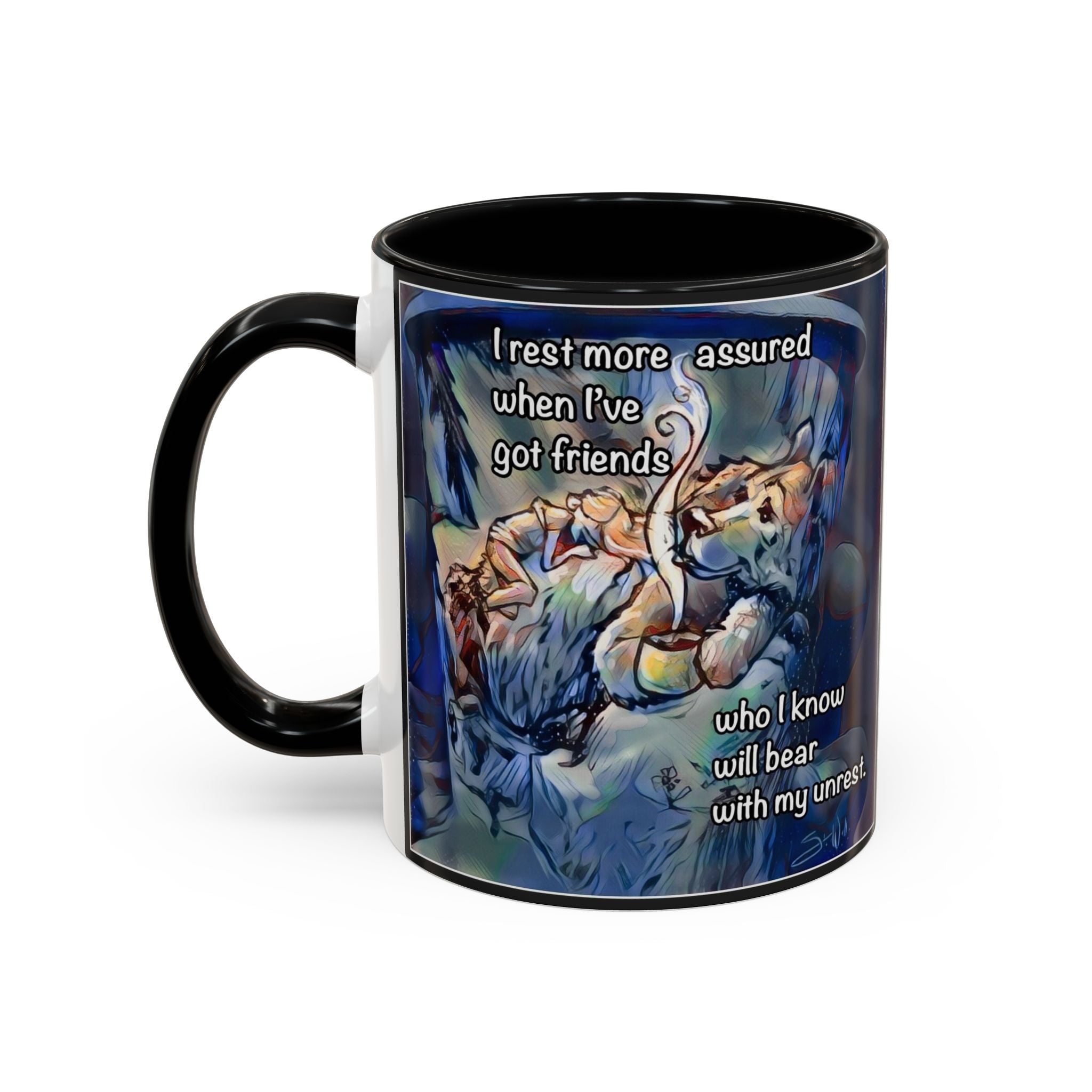 Bear Unrest Accent Ceramic Mug (11/15oz)