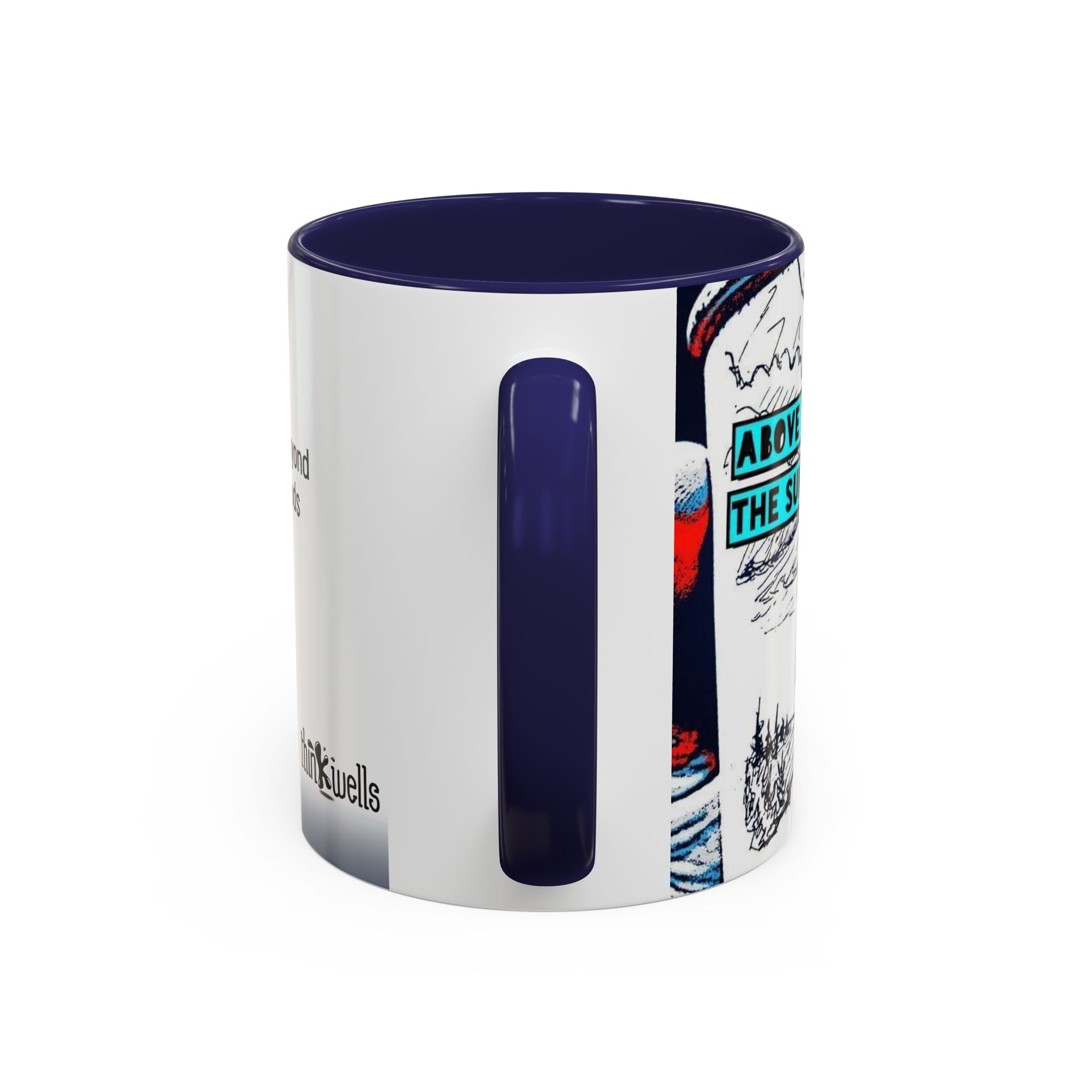 Above the Clouds Accent Ceramic Mug (11/15oz)