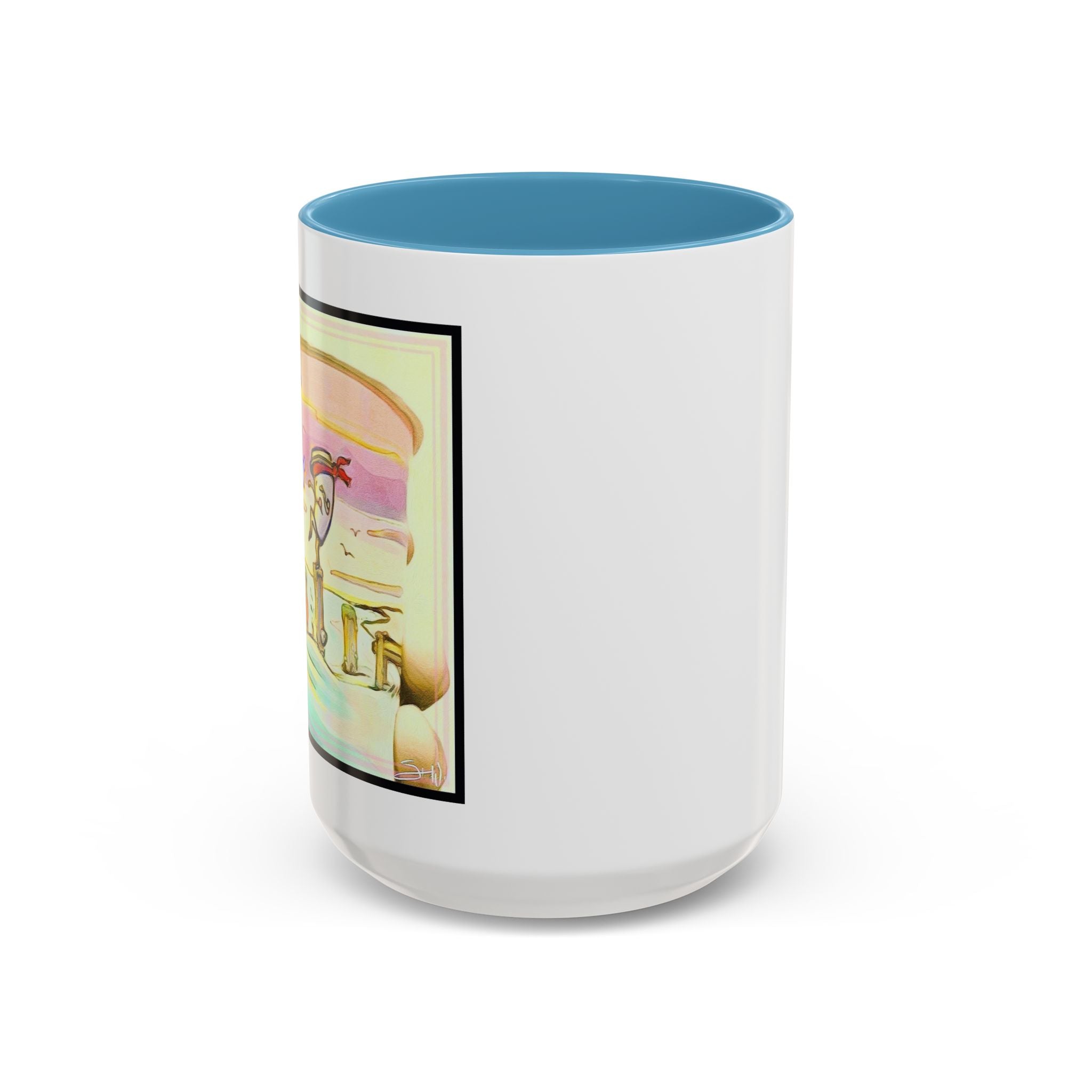 Karate Kickin' in Accent Ceramic Mug (11/15oz)