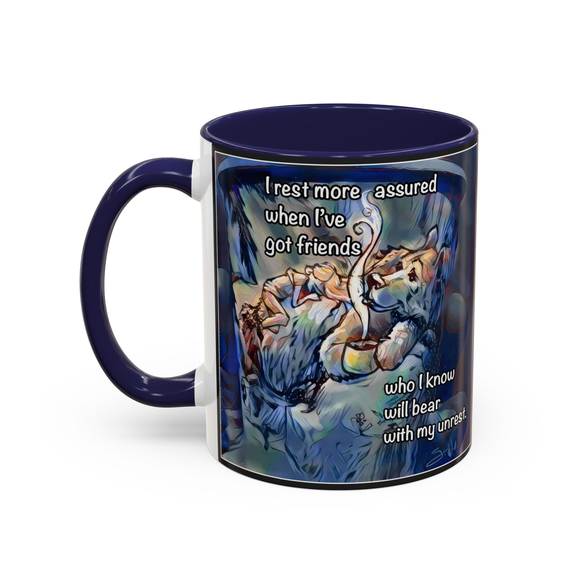 Bear Unrest Accent Ceramic Mug (11/15oz)