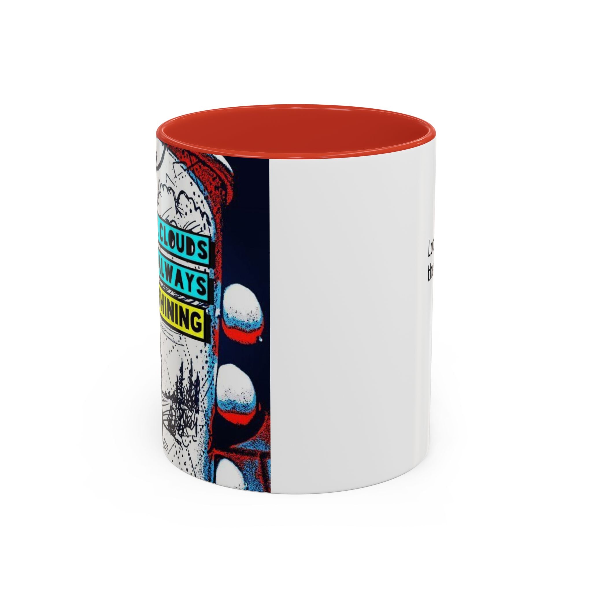 Above the Clouds Accent Ceramic Mug (11/15oz)