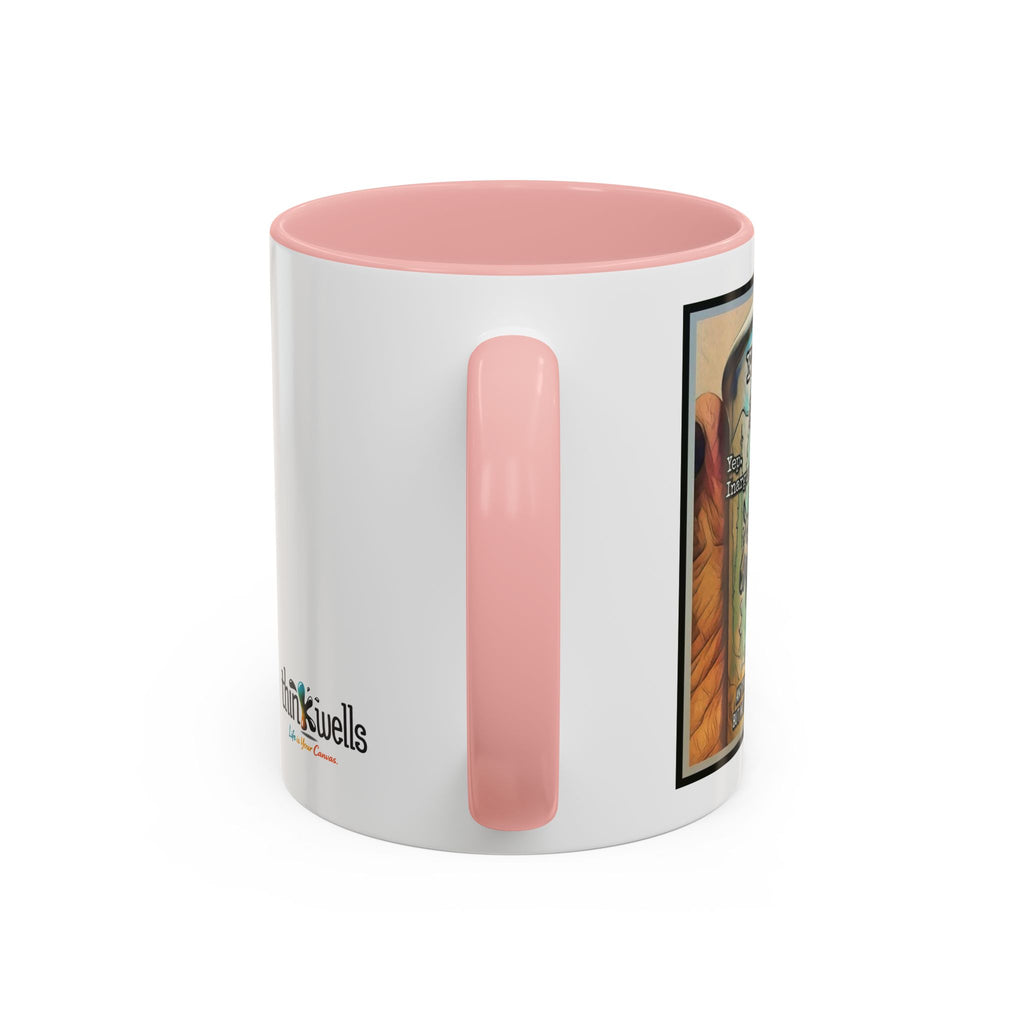 Coffee Mug - Moose Debate Accent Ceramic Mug (11/15oz)