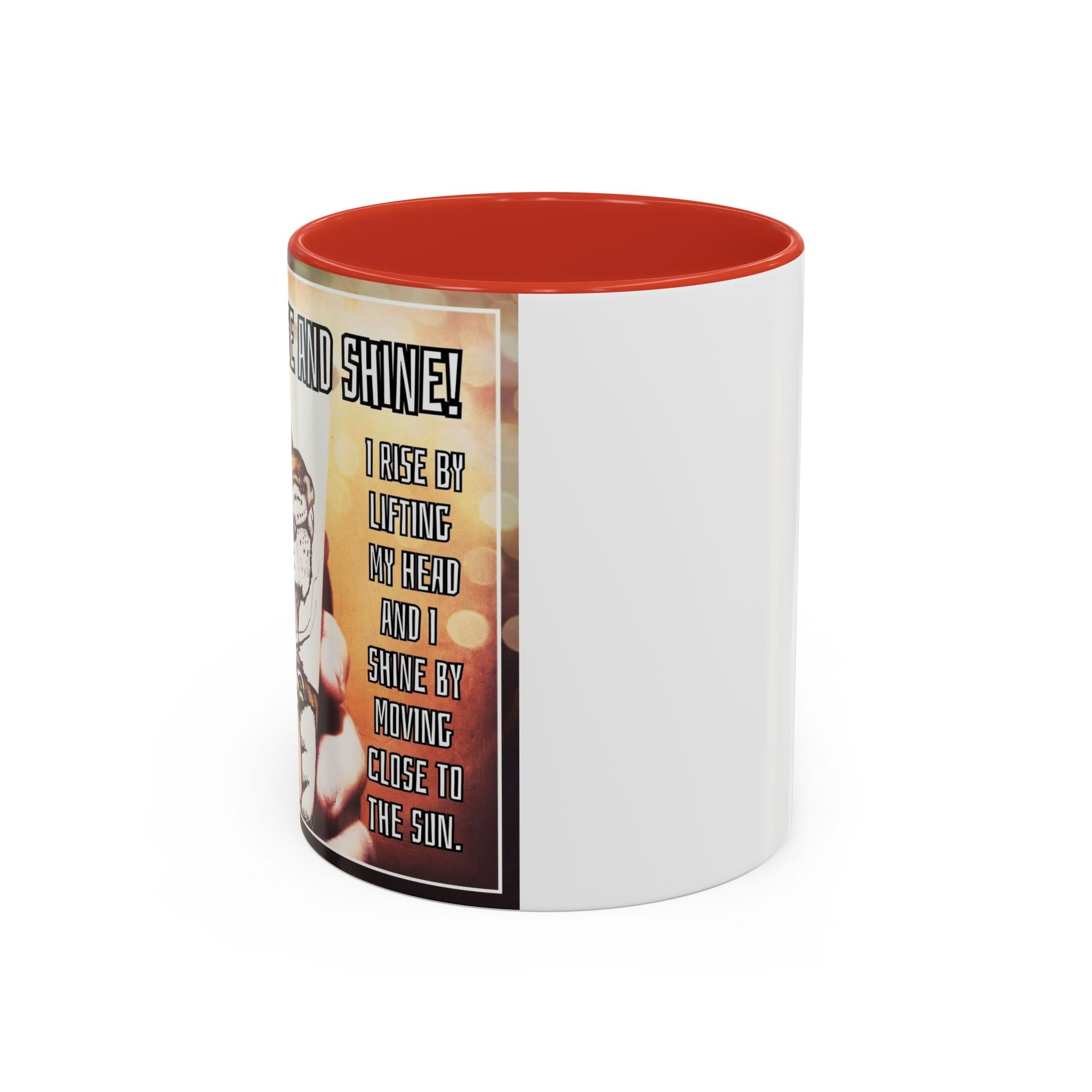 Rise n Shine Tiger Accent Ceramic Mug (11/15oz)