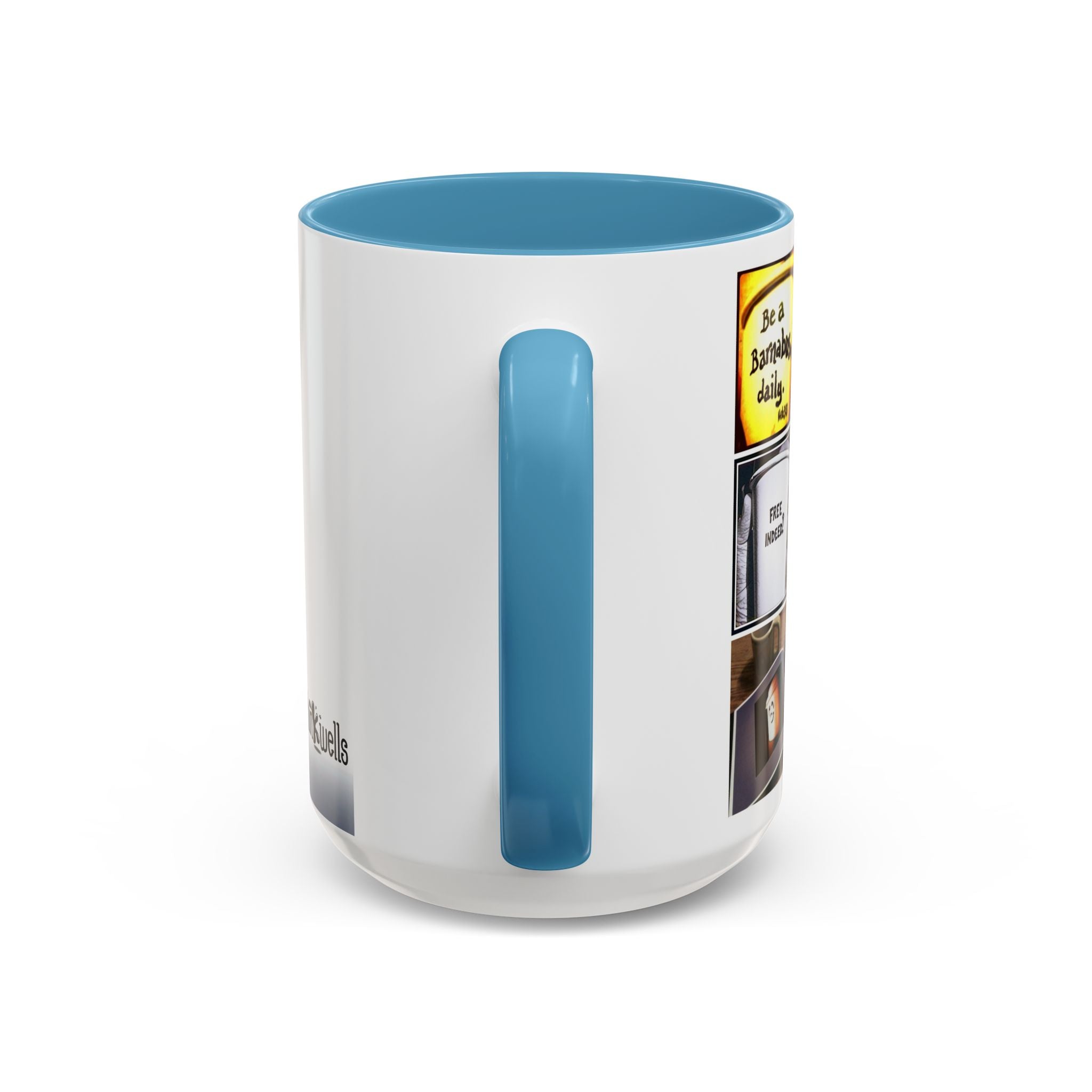 Be a Barnabus Collage Accent Ceramic Mug (11/15oz)