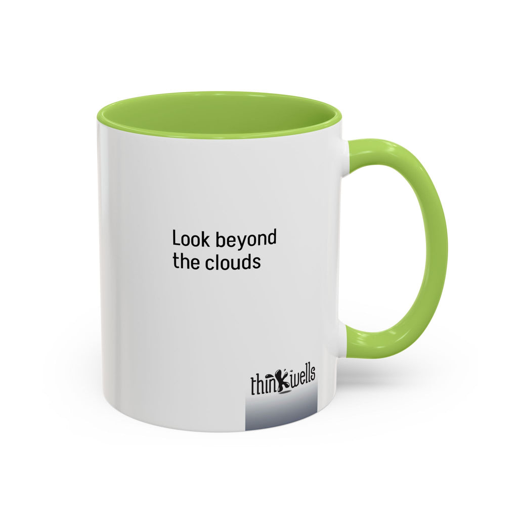 Above the Clouds Accent Ceramic Mug (11/15oz)