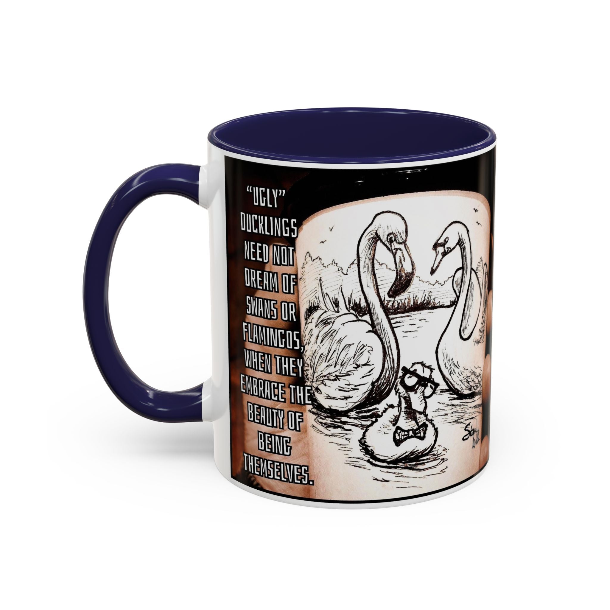 Ugly Duckling Accent Ceramic Mug (11/15oz)