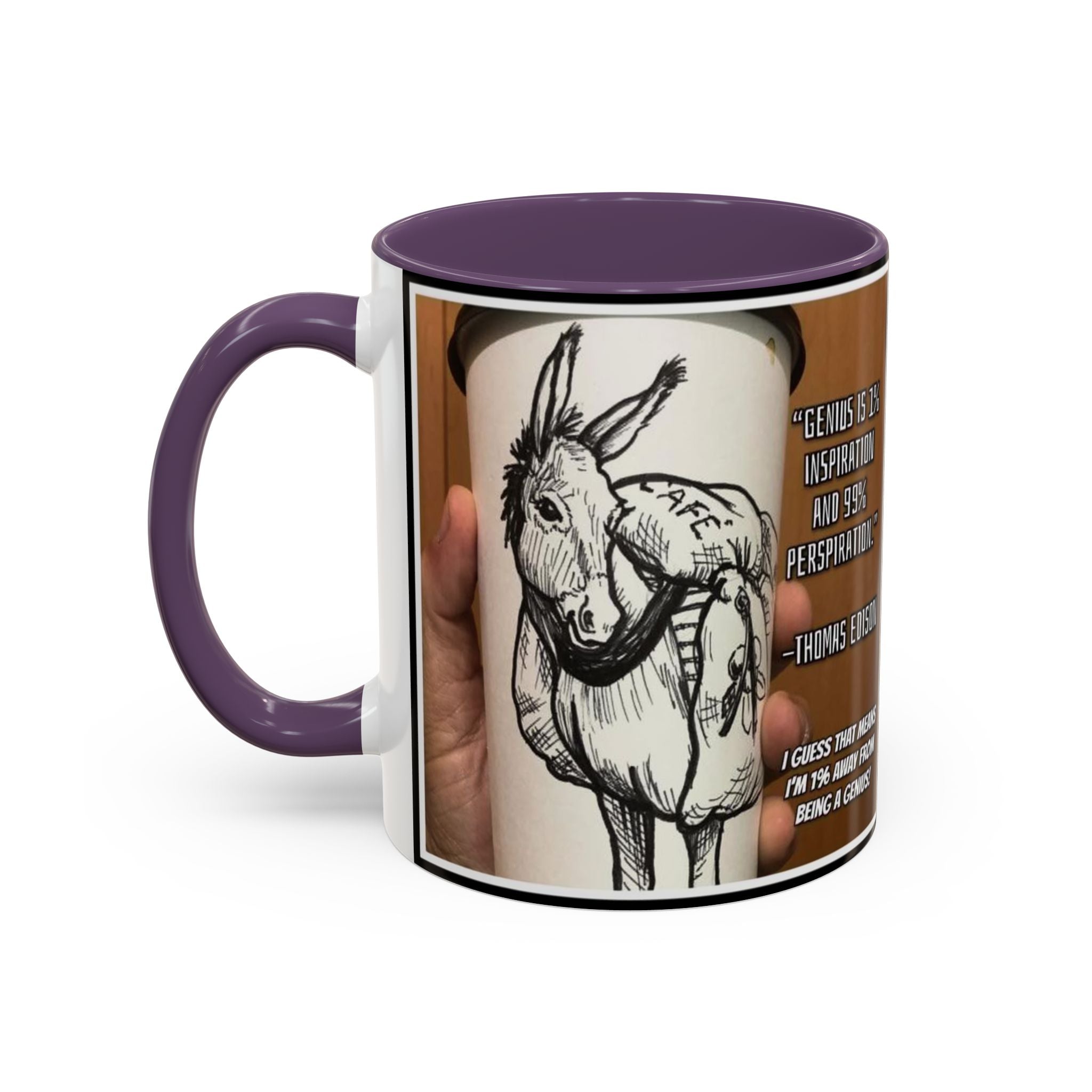 Genius Packmule Accent Ceramic Mug (11/15oz)