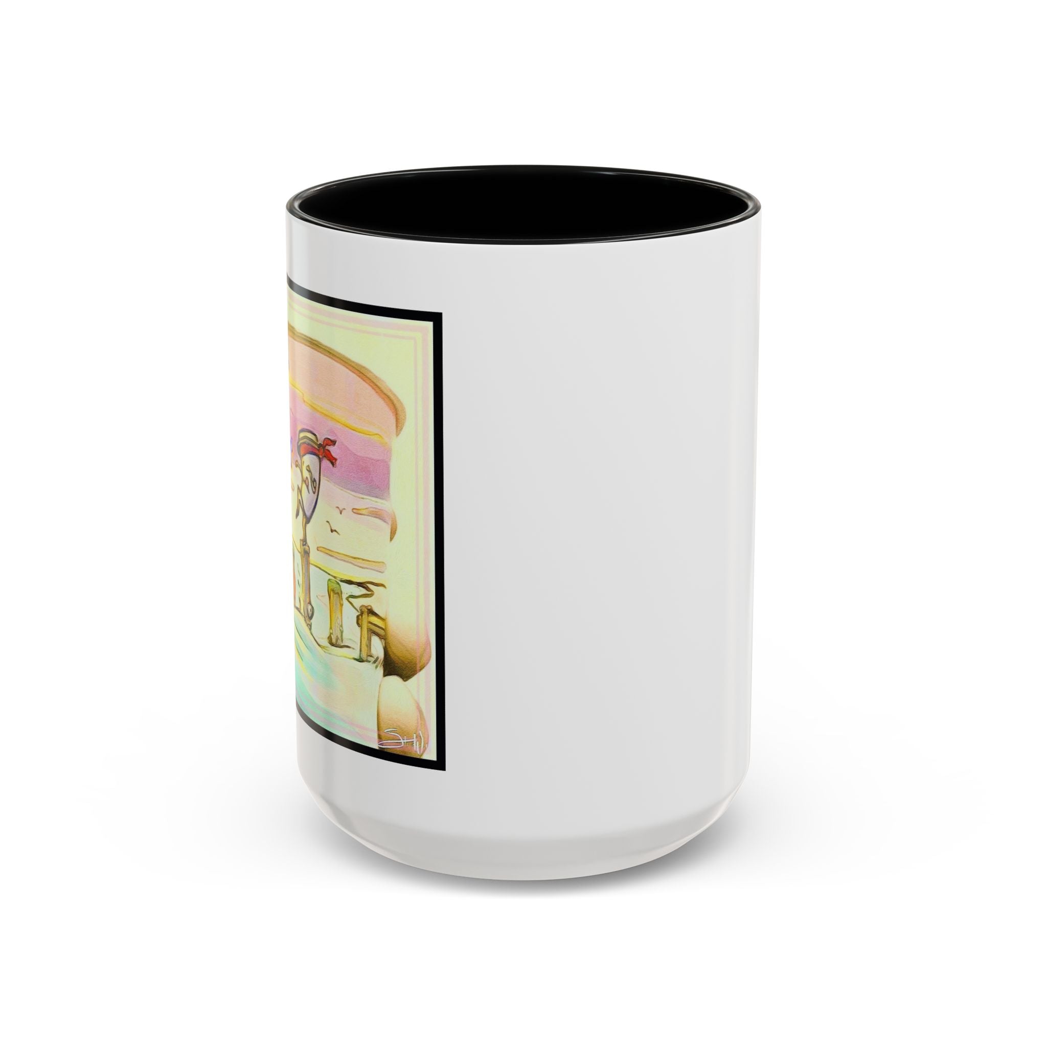 Karate Kickin' in Accent Ceramic Mug (11/15oz)