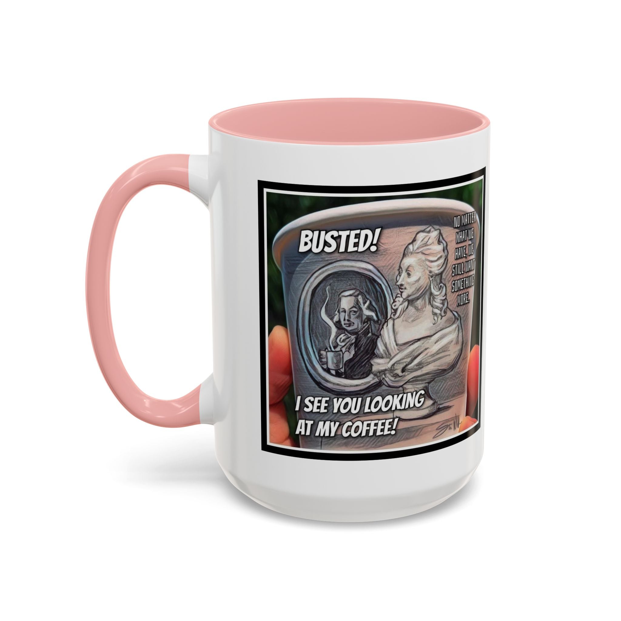 Busted - Debate Accent Ceramic Mug (11/15oz)