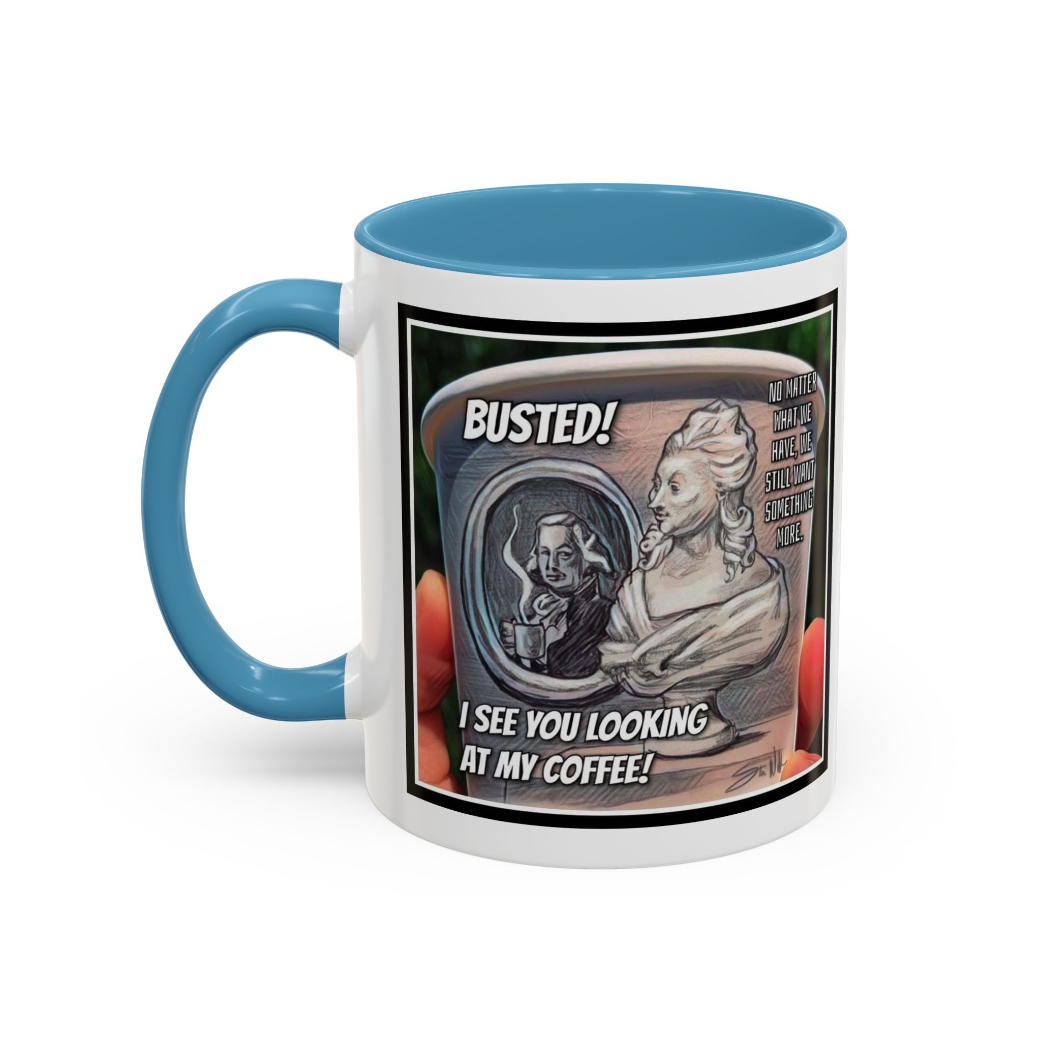 Busted - Debate Accent Ceramic Mug (11/15oz)