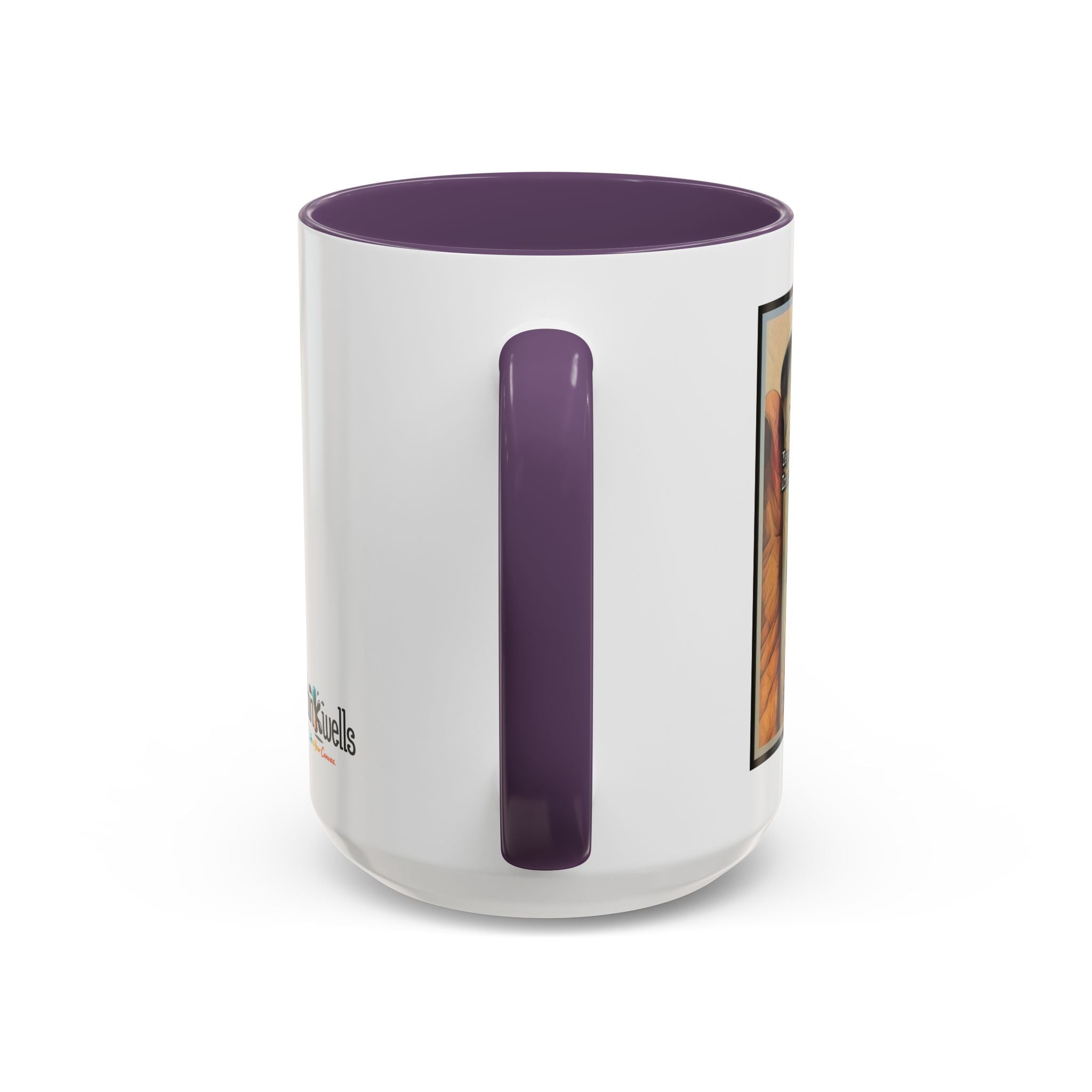 Coffee Mug - Moose Debate Accent Ceramic Mug (11/15oz)