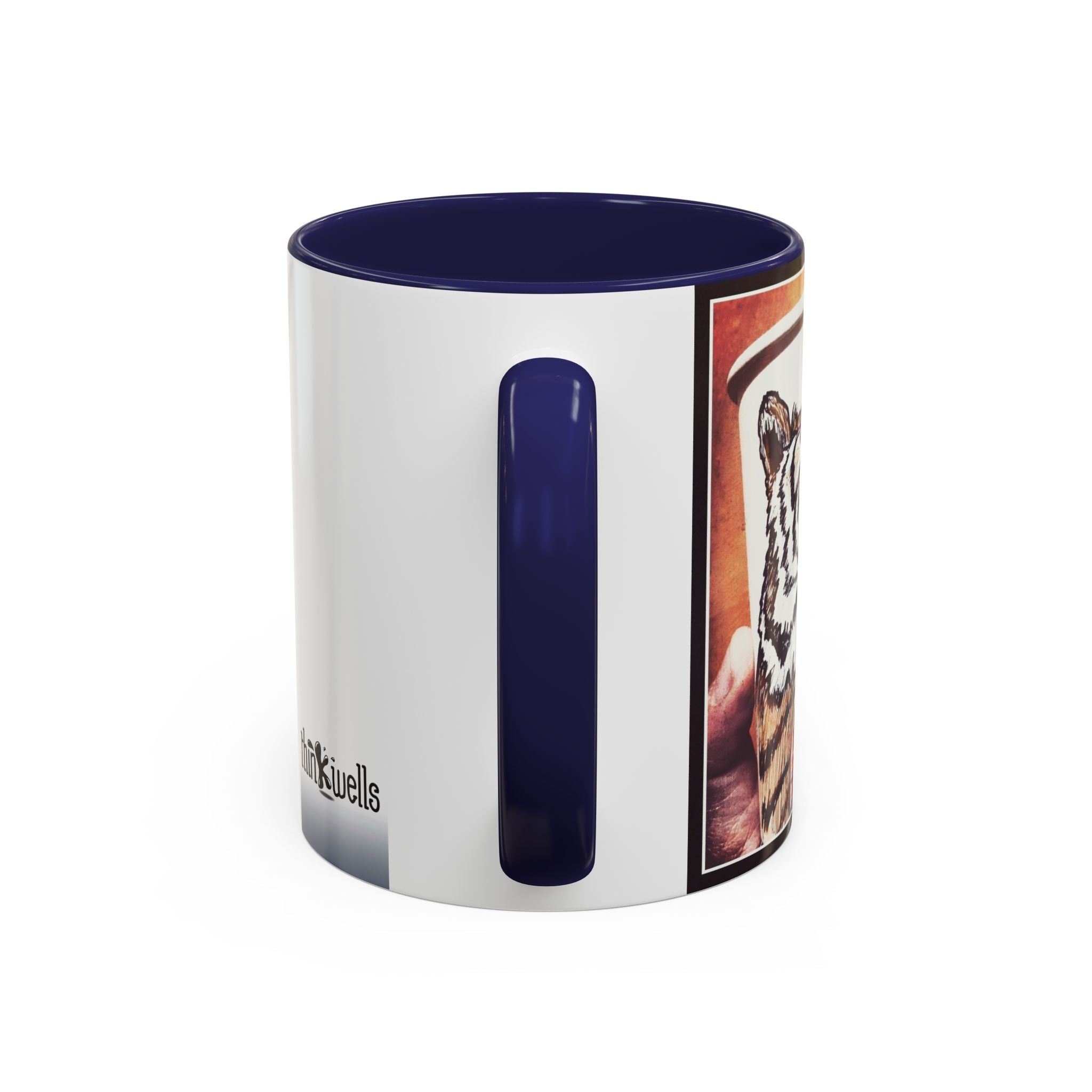Rise n Shine Tiger Accent Ceramic Mug (11/15oz)