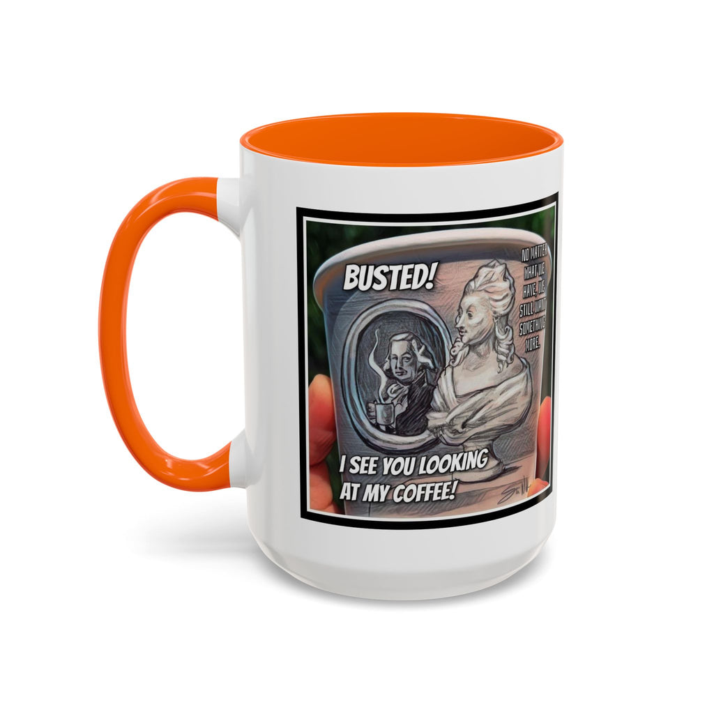 Busted - Debate Accent Ceramic Mug (11/15oz)