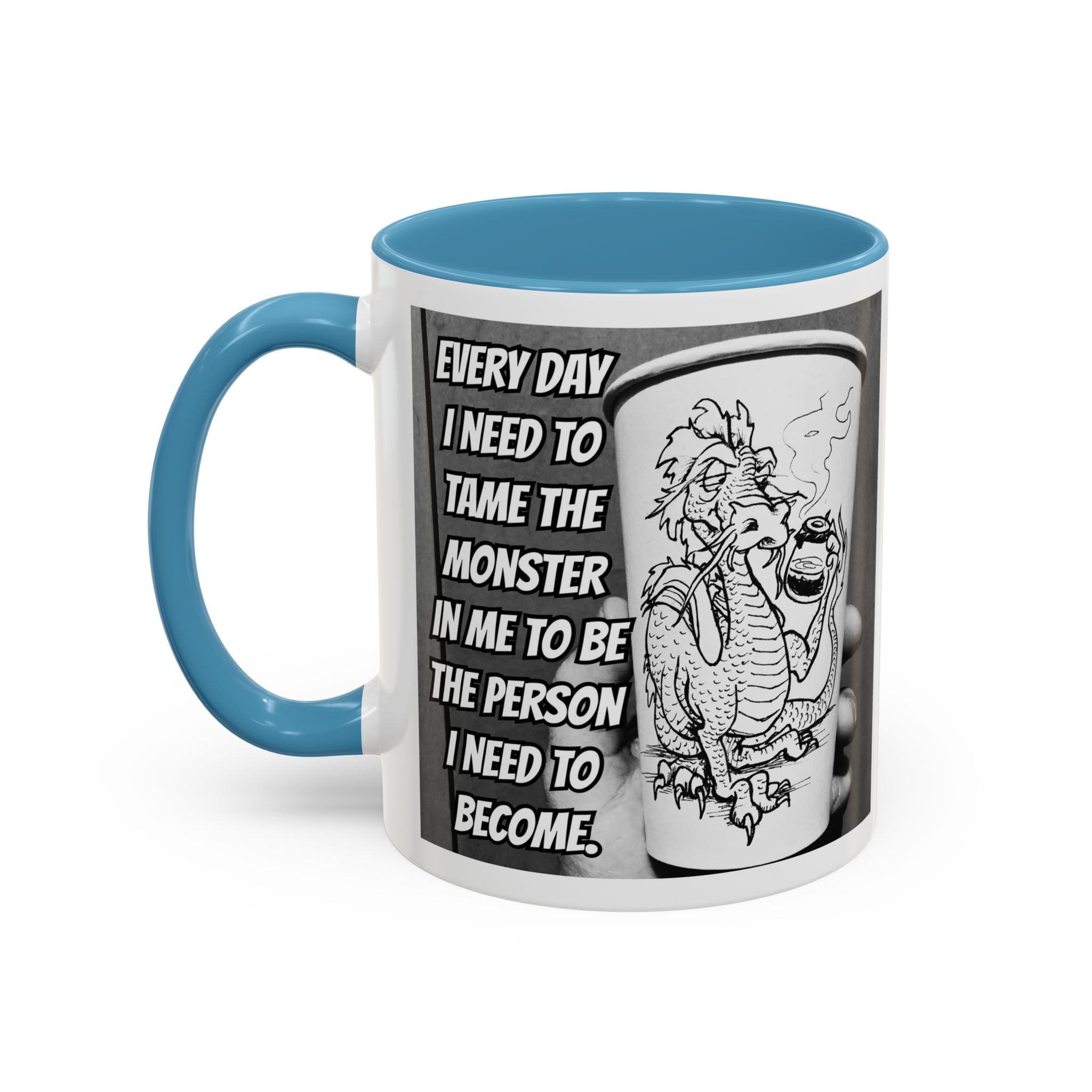 Tame the Monster Accent Ceramic Mug (11/15oz)