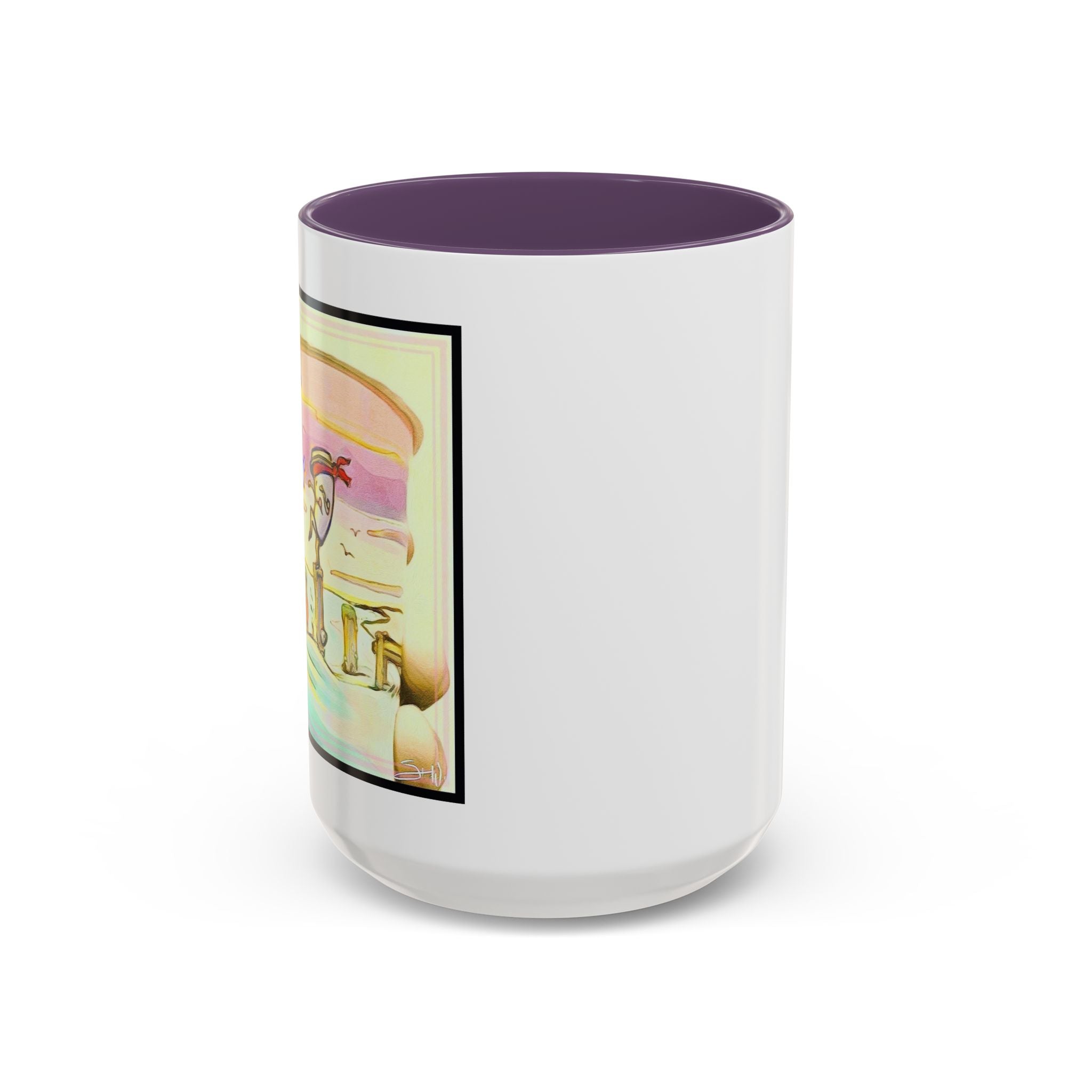 Karate Kickin' in Accent Ceramic Mug (11/15oz)