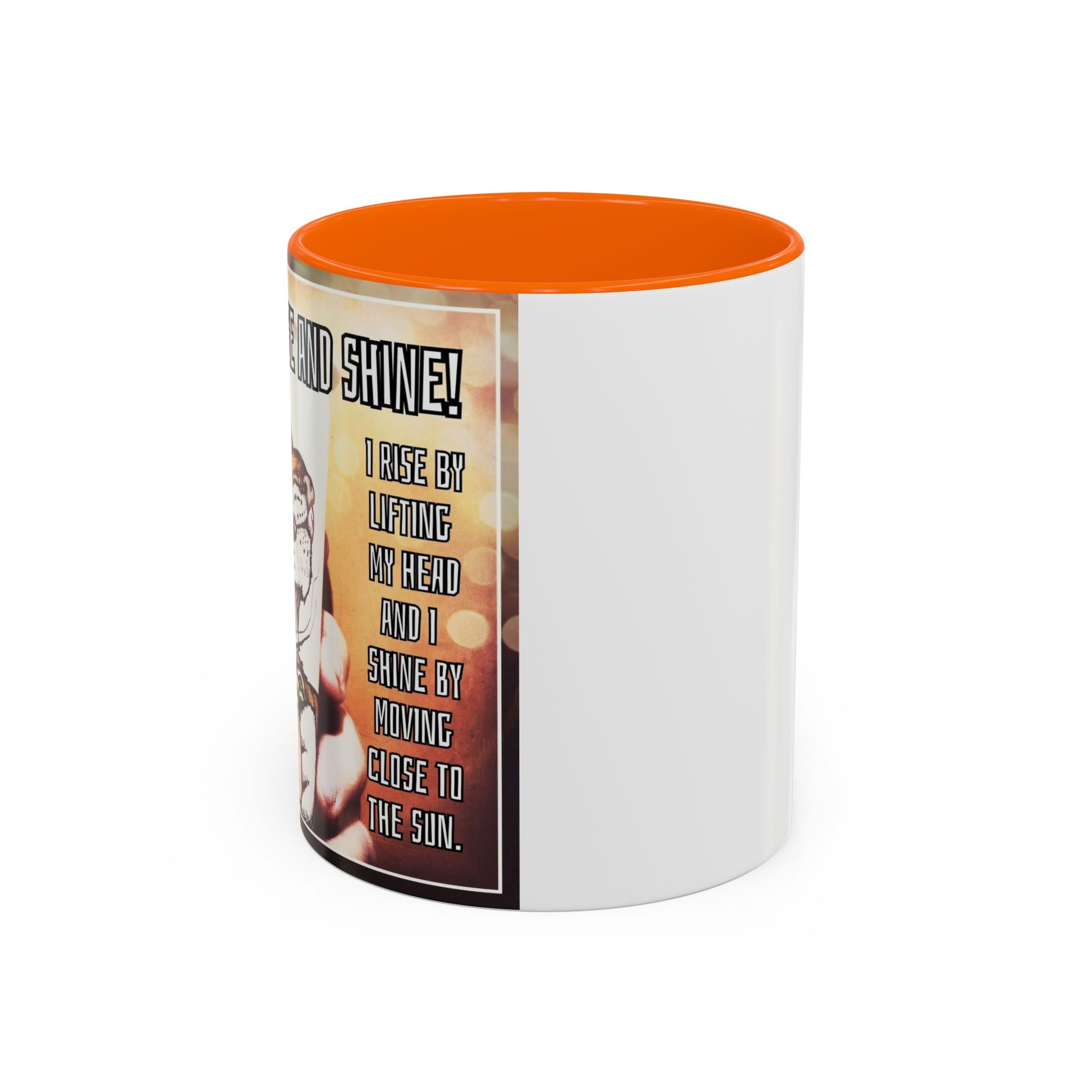 Rise n Shine Tiger Accent Ceramic Mug (11/15oz)