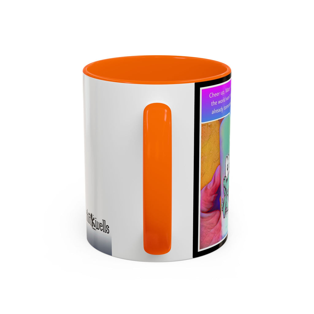Tomorrow in Aus Dino Accent Ceramic Mug (11/15oz)