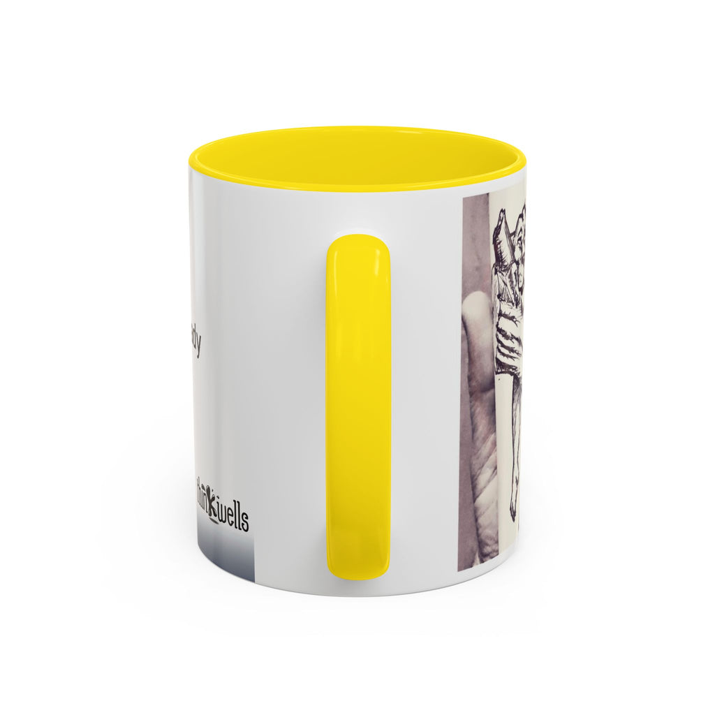 Coffee Ready Lion Accent Ceramic Mug (11/15oz)