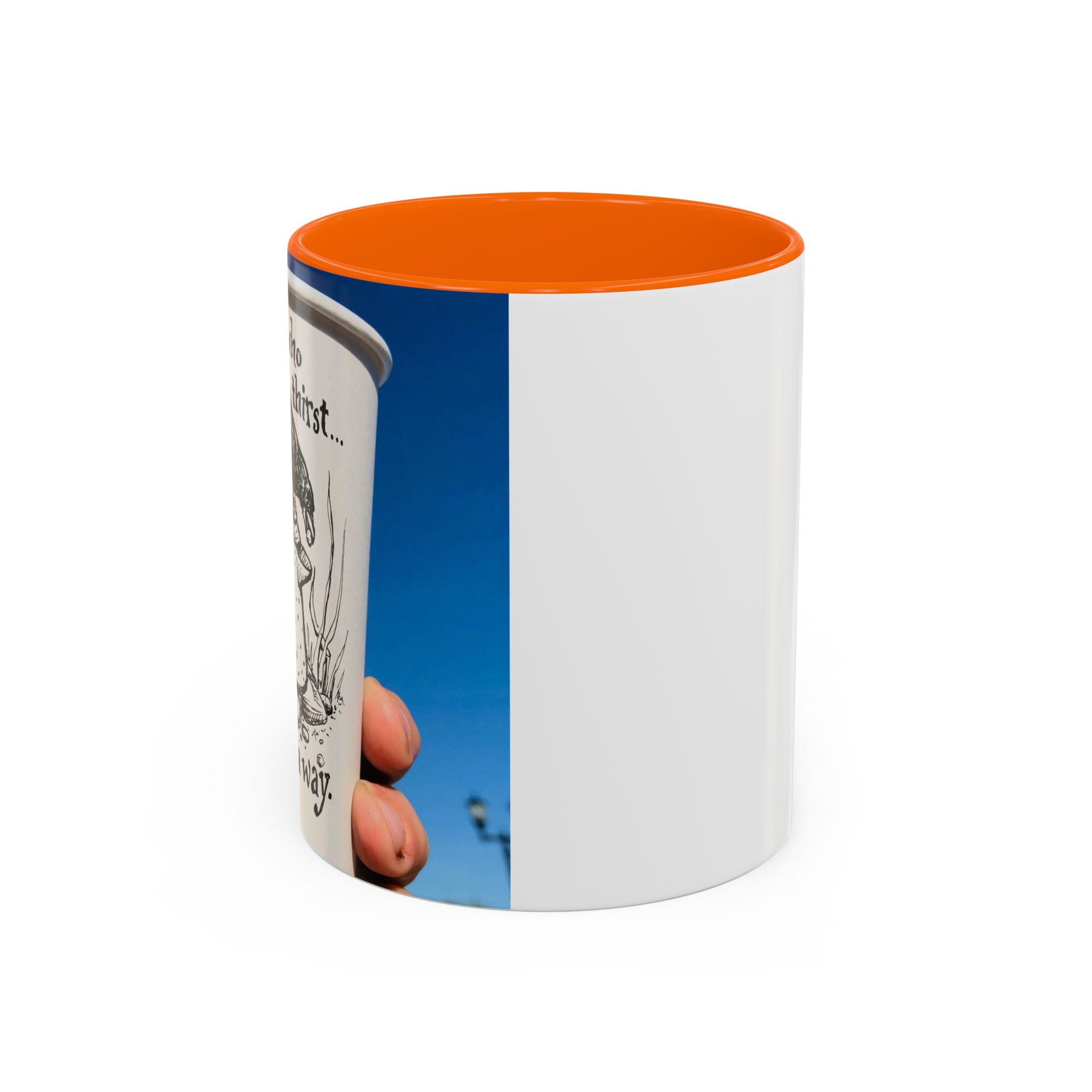 Those Who Thirst Crow Accent Ceramic Mug (11/15oz)