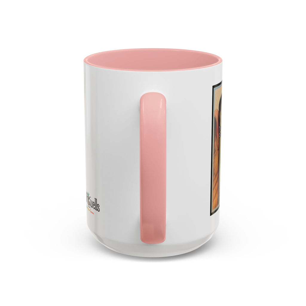 Coffee Mug - Moose Debate Accent Ceramic Mug (11/15oz)