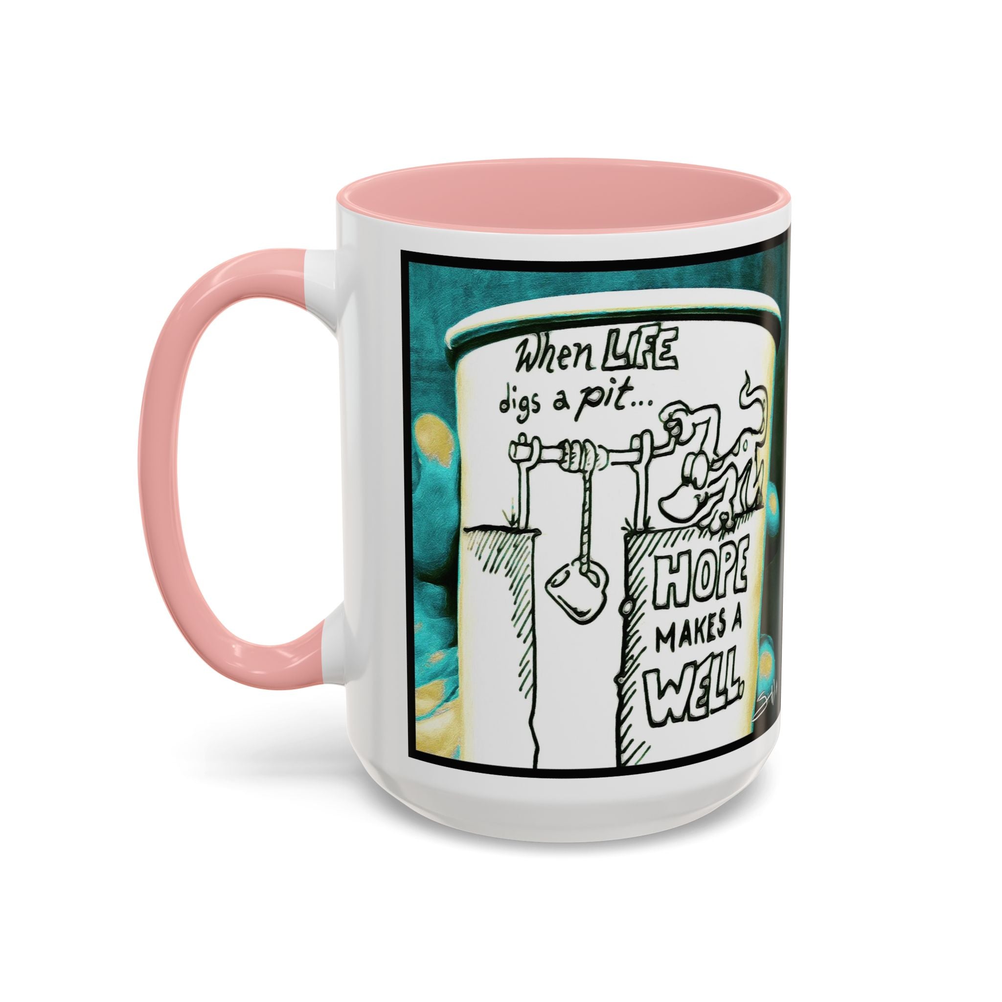 Hope Well Joe Accent Ceramic Mug (11/15oz)