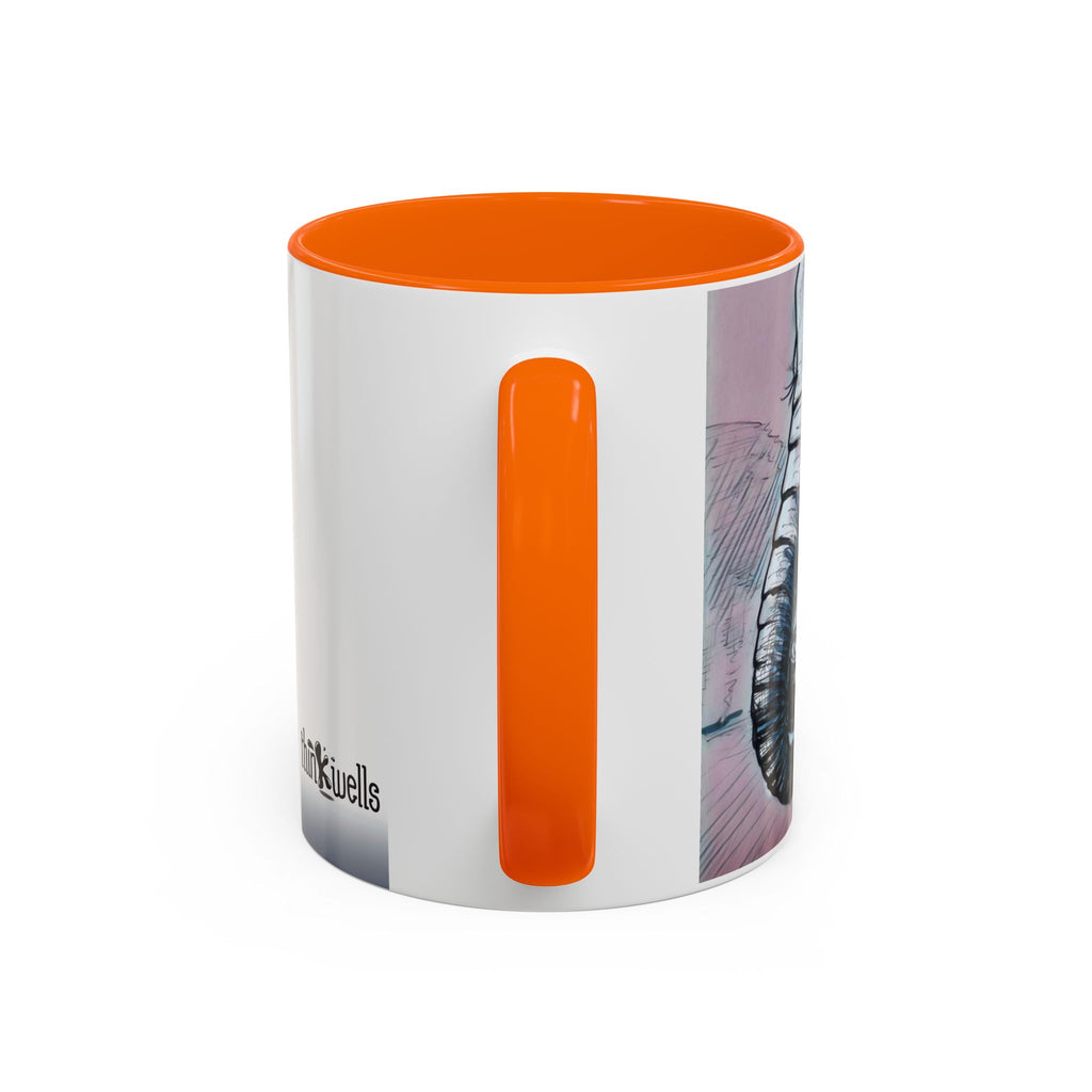 Elephant loves Coffee Accent Ceramic Mug (11/15oz)