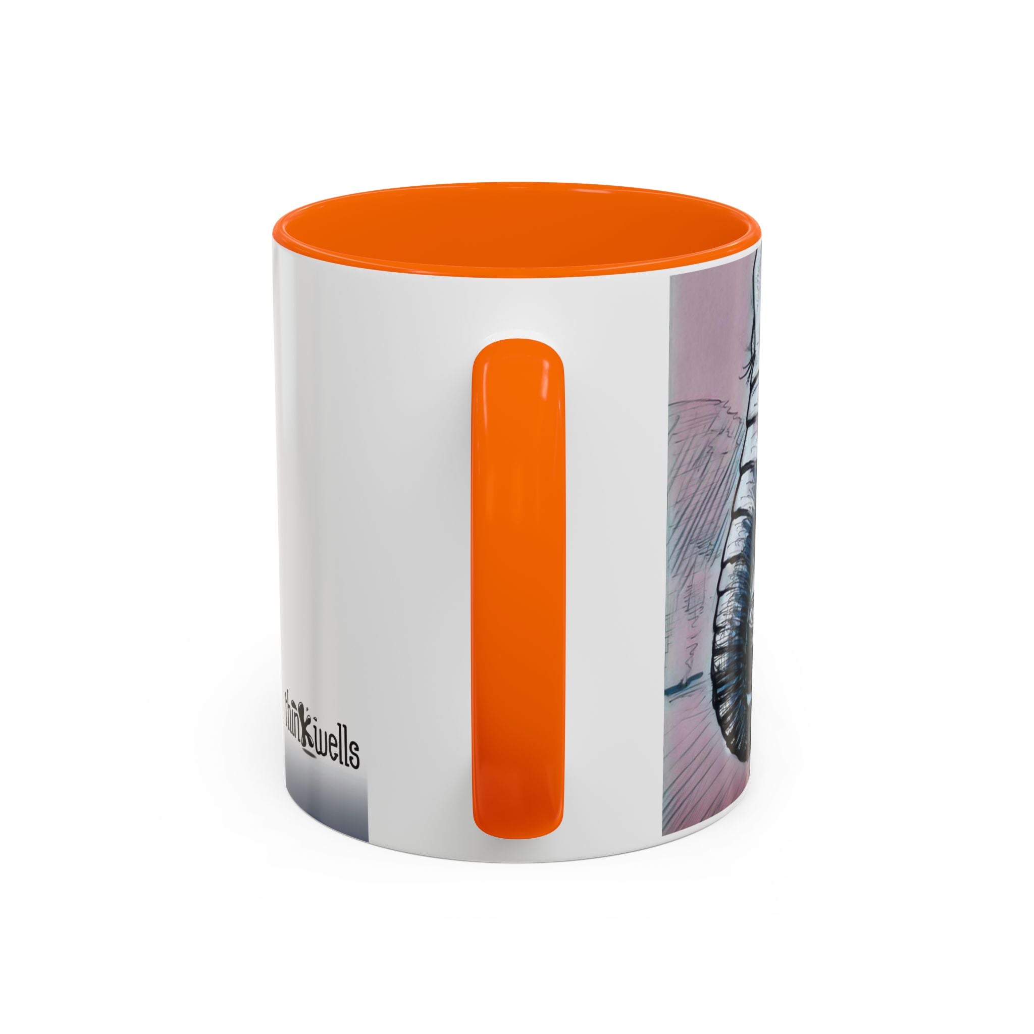 Elephant loves Coffee Accent Ceramic Mug (11/15oz)