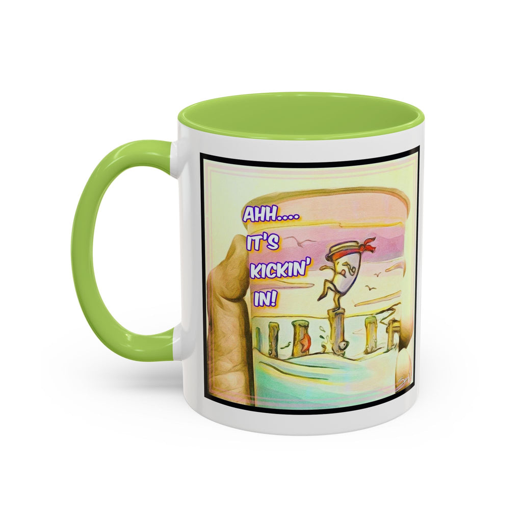 Karate Kickin' in Accent Ceramic Mug (11/15oz)