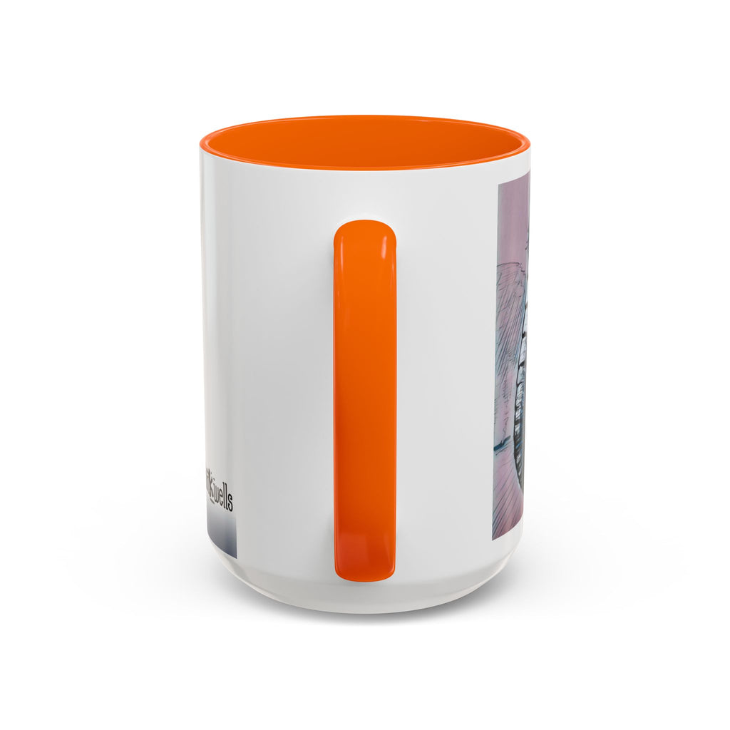 Elephant loves Coffee Accent Ceramic Mug (11/15oz)