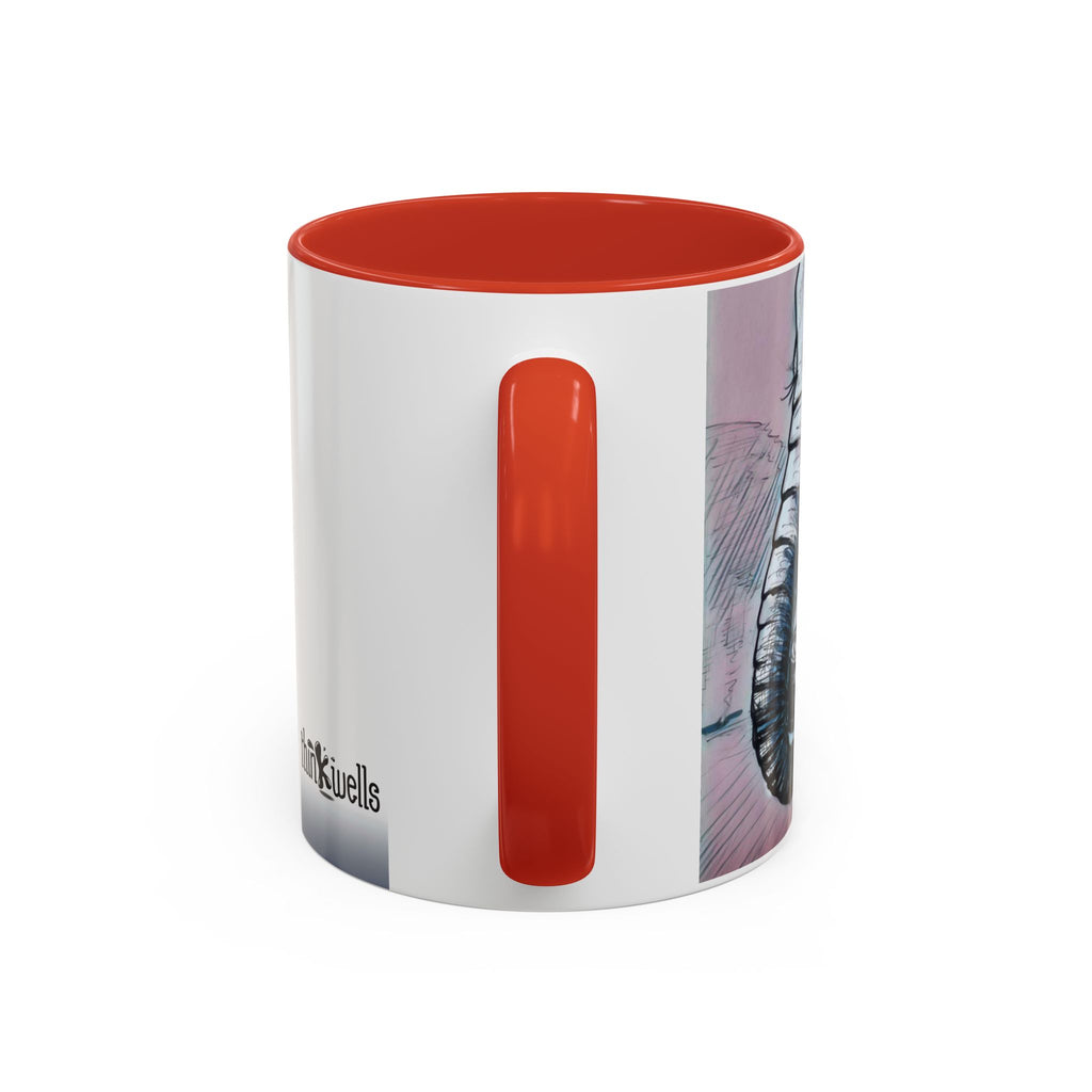 Elephant loves Coffee Accent Ceramic Mug (11/15oz)