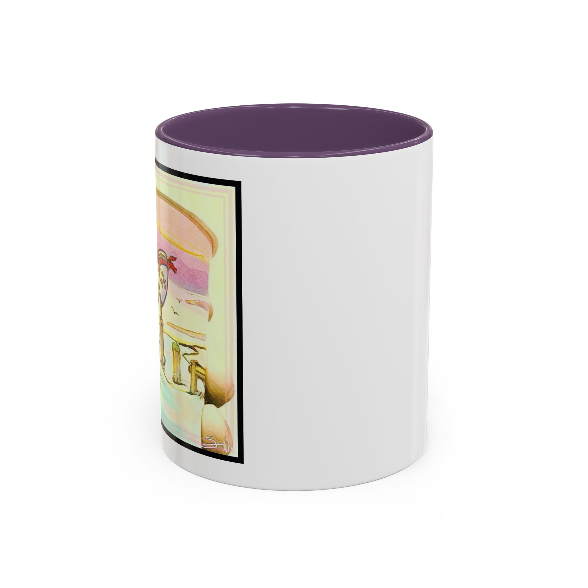 Karate Kickin' in Accent Ceramic Mug (11/15oz)